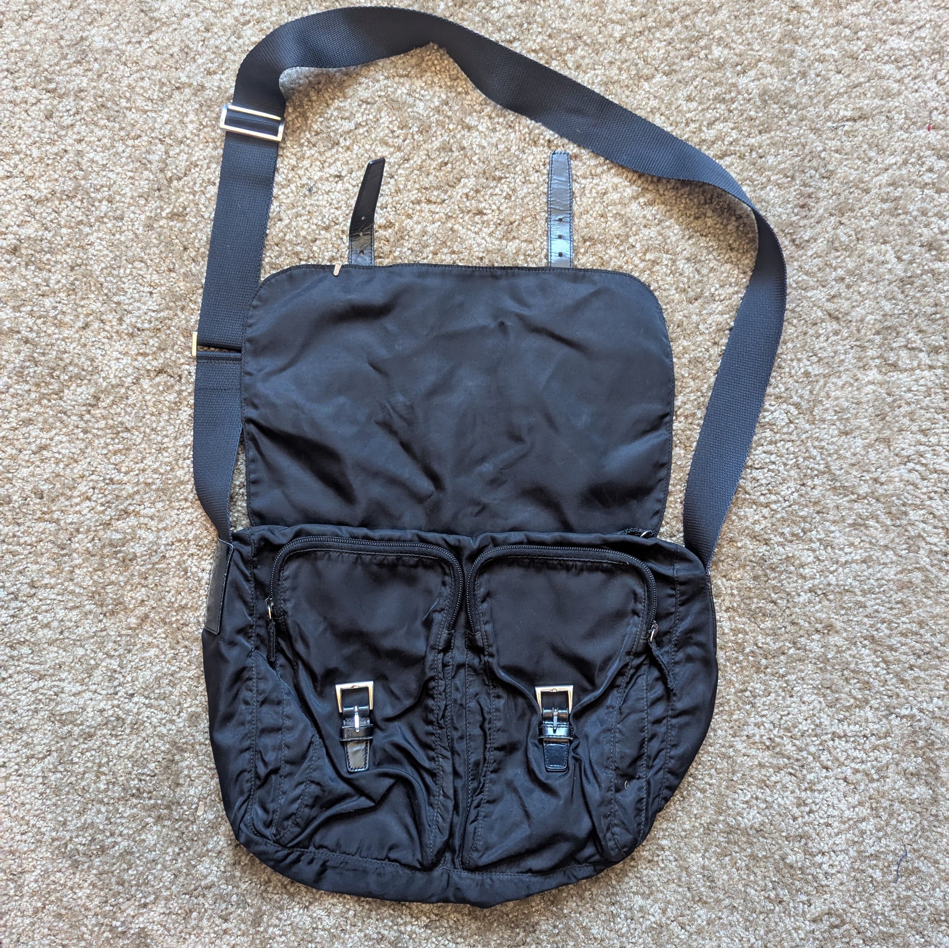 Prada PRADA VELA NYLON MESSENGER BAG Size ONE SIZE - 2 Thumbnail
