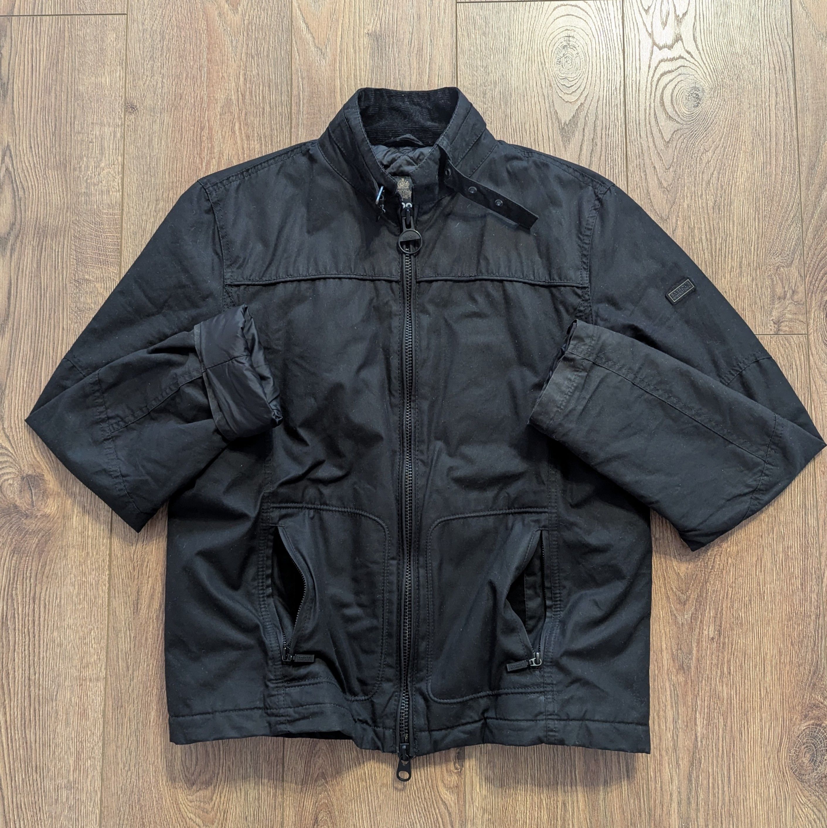 Barbour Barbour Winter Track International Wax Jacket Motorcycle Size US M / EU 48-50 / 2 - 25 Thumbnail