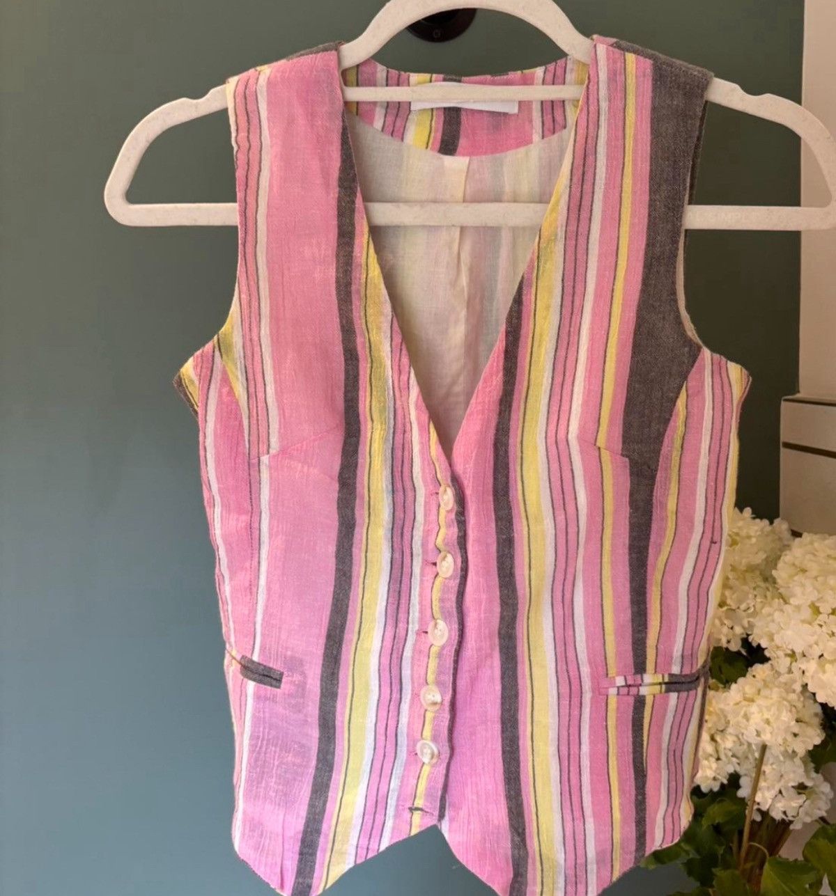 Gimaguas Gimiguas linen vest Size XS / US 0-2 / IT 36-38 - 1 Thumbnail