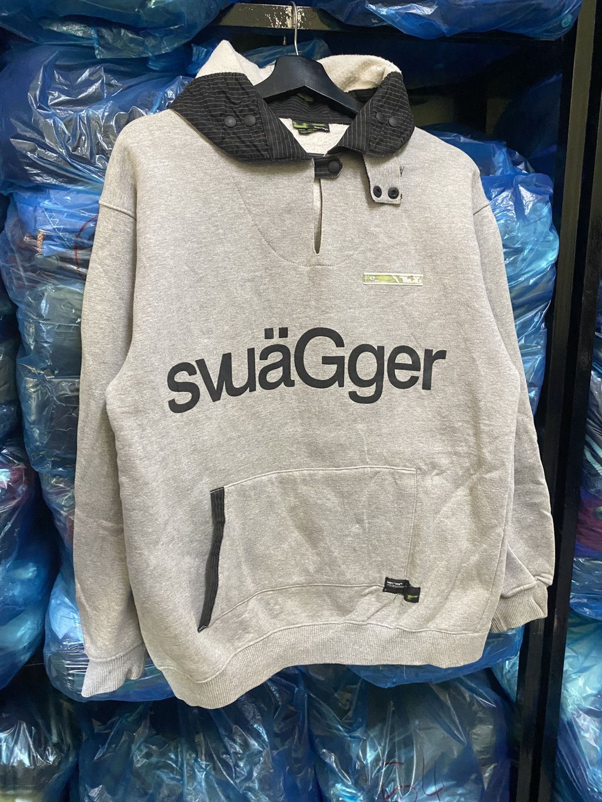 Swagger VINTAGE Y2K SWAGGER PULLOVER HOODIE Size US L / EU 52-54 / 3 - 3 Thumbnail