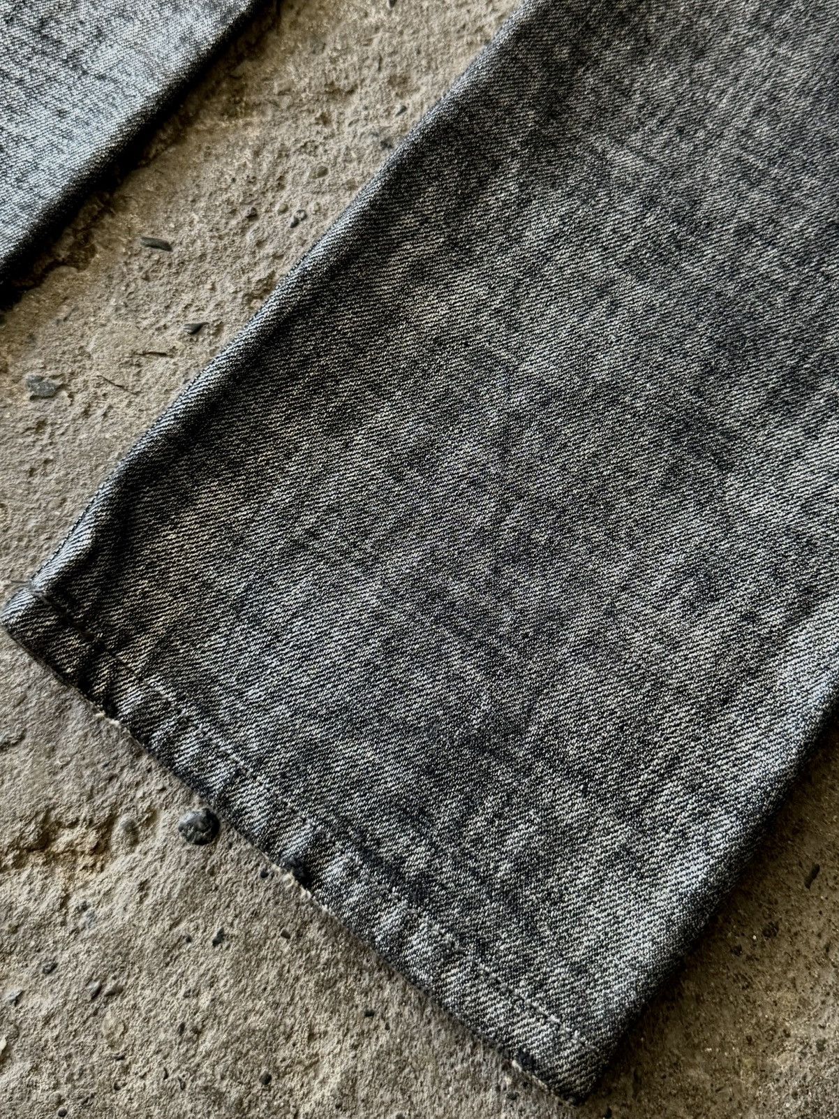 Dior Dior - Hedi Slimane - AW06 - Radioactive Silver Denim Jeans Size US 30 / EU 46 - 14 Thumbnail