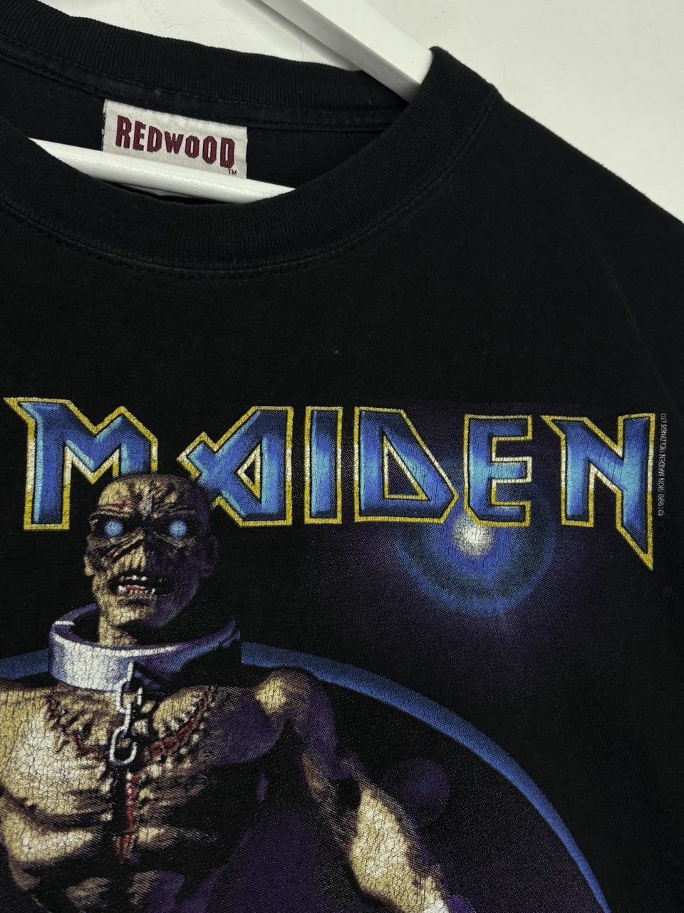 Band Tees Vintage 1999 Iron Maiden “I Survived” Tour Metal T-shirt Size US M / EU 48-50 / 2 - 8 Thumbnail