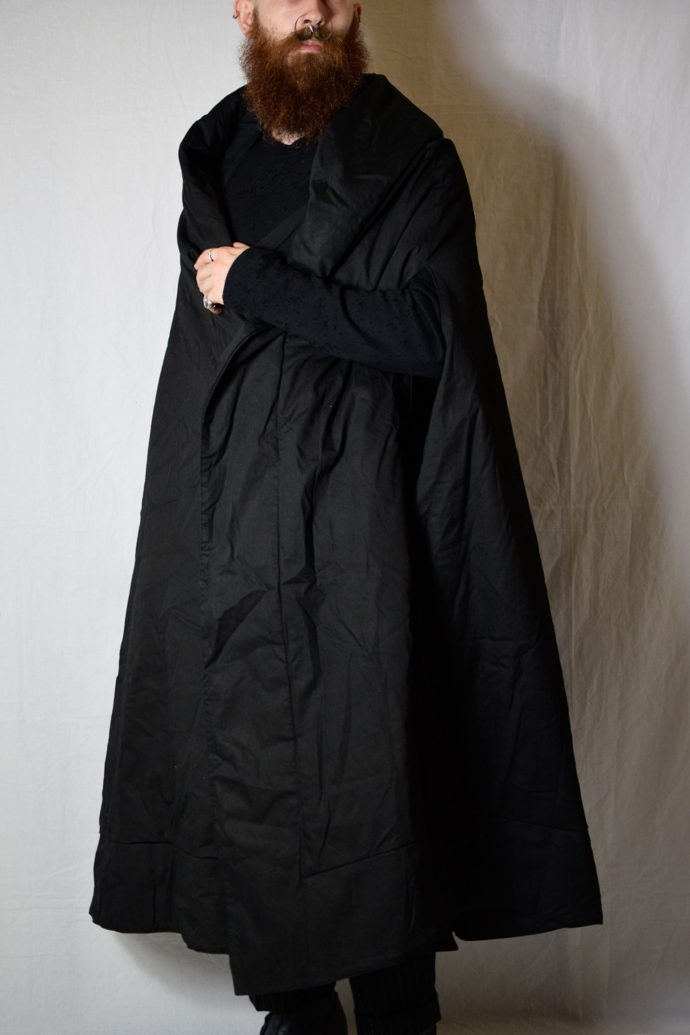 Julius Julius AW16 Beast Cape Coat - 557COM5 Size US L / EU 52-54 / 3 - 4 Thumbnail
