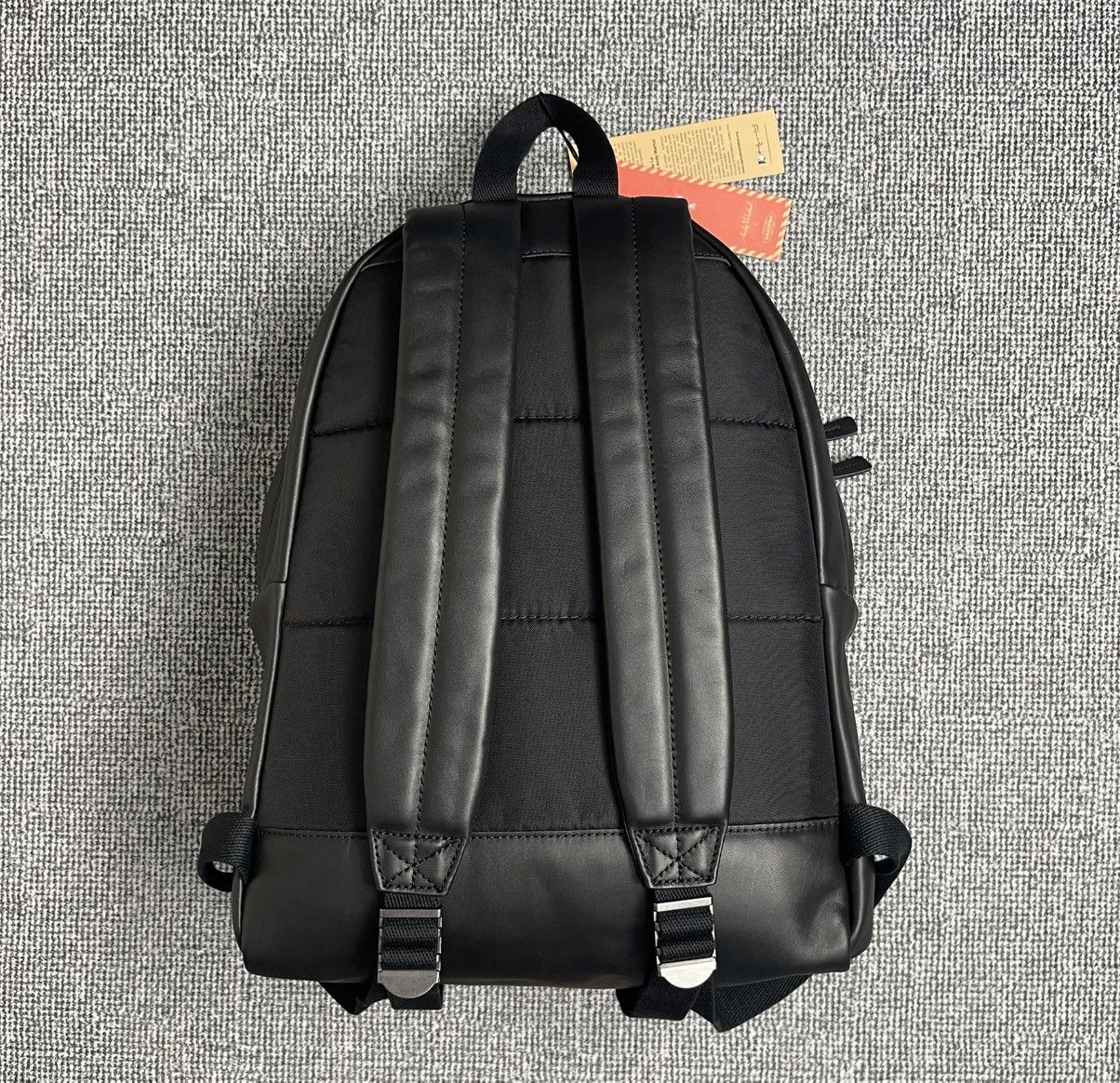 Eastpak X Andy Warhol Cowhide Leather Backpack L/Edition in Black, Men's — image 5 of 6