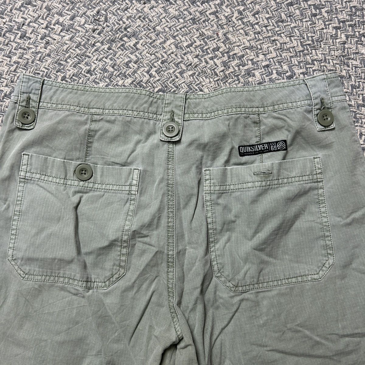 Quiksilver × Vintage vintage quiksilver shorts 6 Pocket good Details Size US 32 / EU 48 - 7 Thumbnail