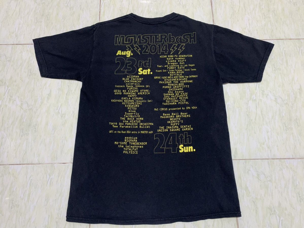 Band Tees Montersbash 2014 Punk Rock Japan Band Tour Size US M / EU 48-50 / 2 - 8 Thumbnail