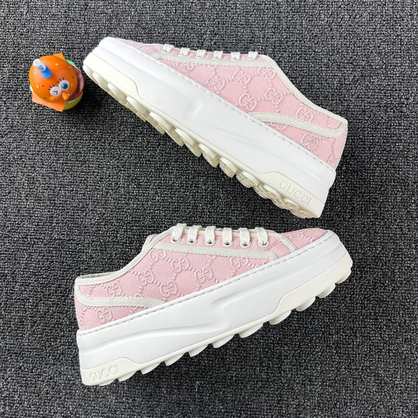 Gucci Gucci pink embroidered platform shoes EUR 35 Size US 4.5 / IT 34.5 - 4 Thumbnail