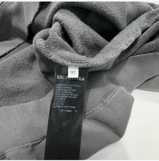 Balenciaga Balenciaga casual long-sleeved hooded sweater Size US XS / EU 42 / 0 - 6 Thumbnail