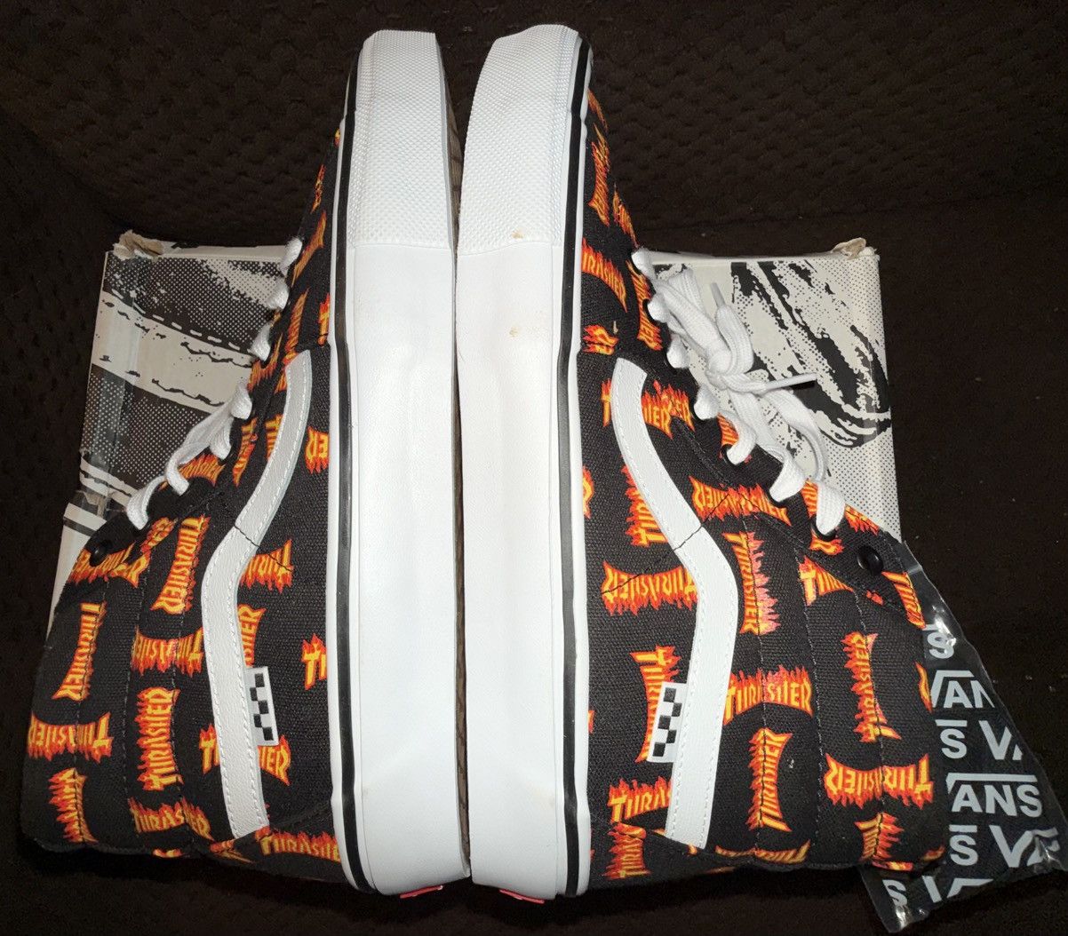 Vans Vans x Thrasher All-Over “Sk8-hi” skate/street shoes NEW! DS Size US 11 / EU 44 - 22 Thumbnail