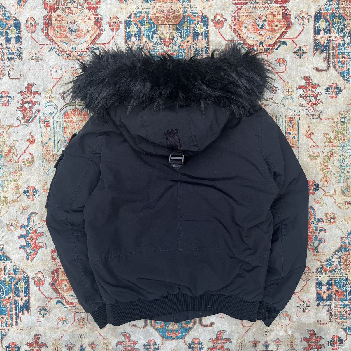Japanese Brand National geographic uttility fur down jacket with patch Size US S / EU 44-46 / 1 - 5 Thumbnail