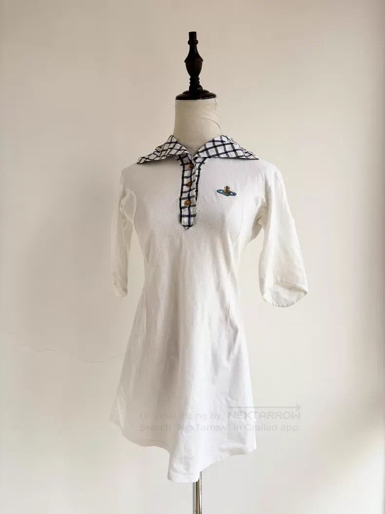 Vivienne Westwood Vivienne Westwood 90S rare vintage old red label white che Size M / US 6-8 / IT 42-44 - 2 Thumbnail