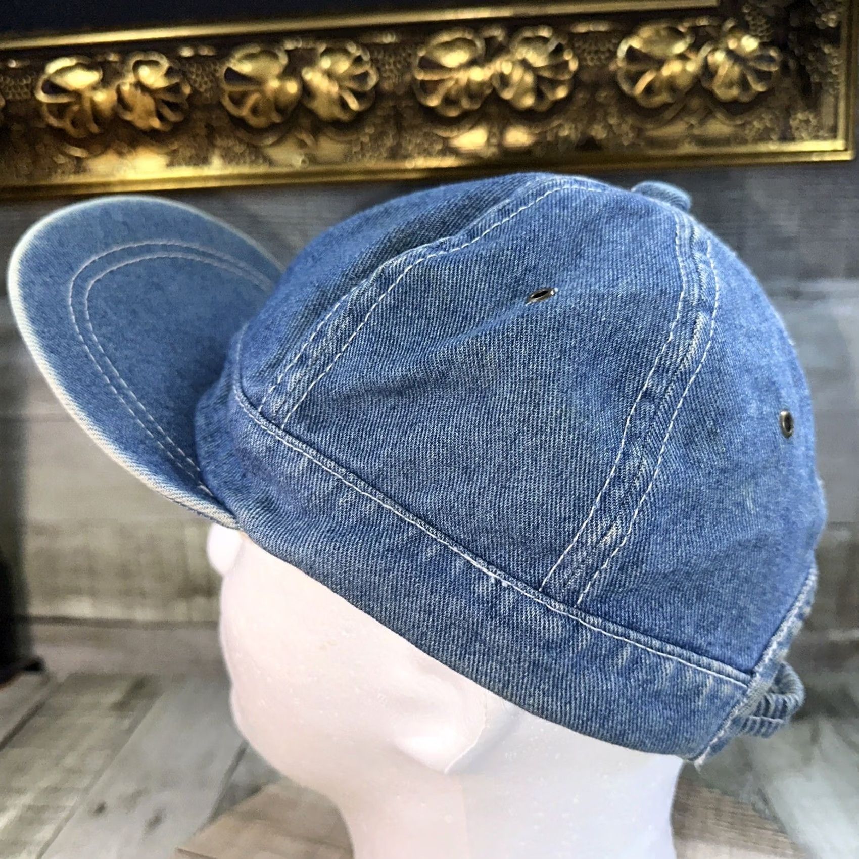 Denime VINTAGE Betmar Denim Hat One Size Flipped Bill Size ONE SIZE - 5 Thumbnail