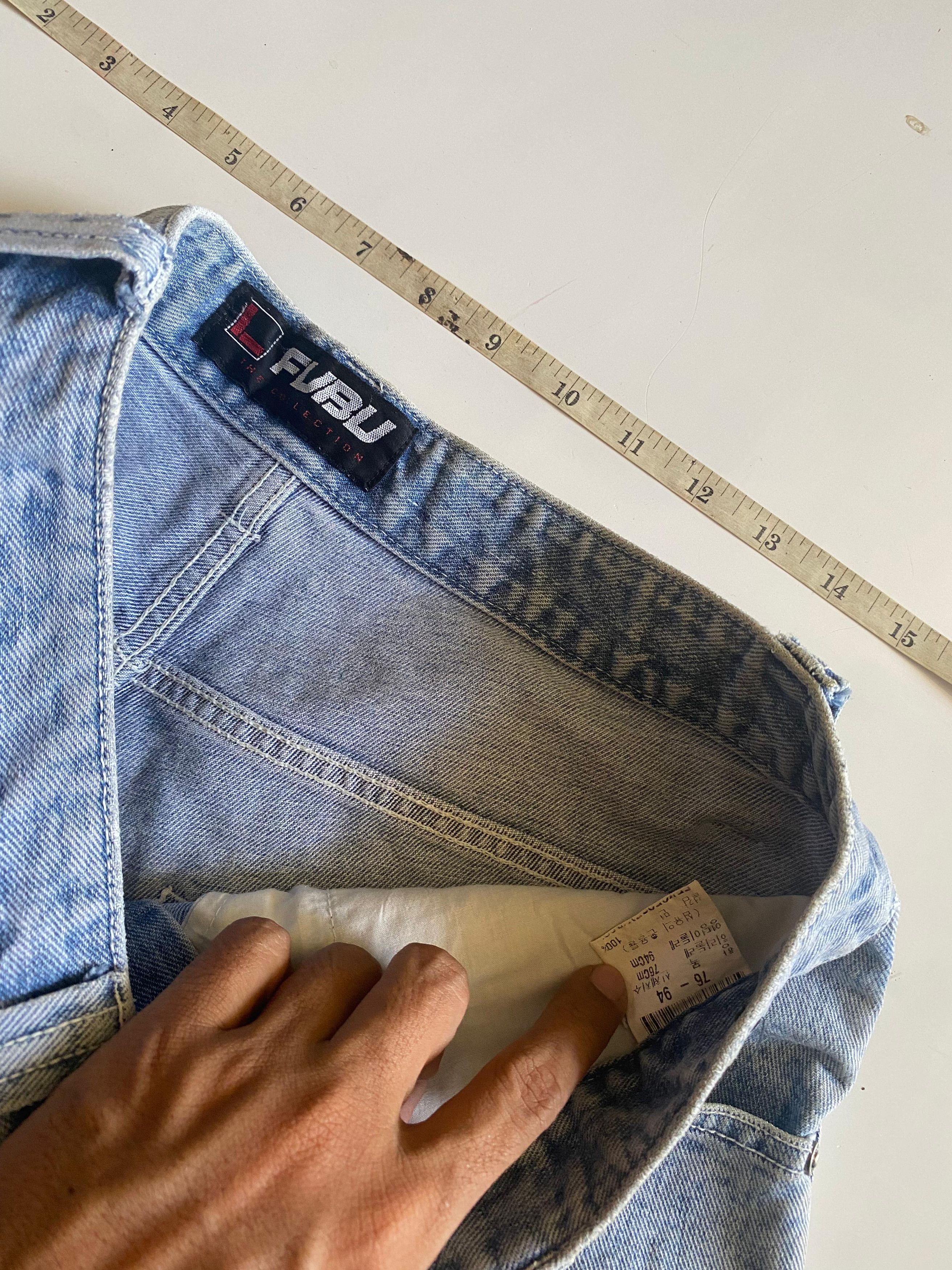 Vintage SEND OFFER 💥 Fubu y2k Denim Pants Size US 30 / EU 46 - 11 Thumbnail