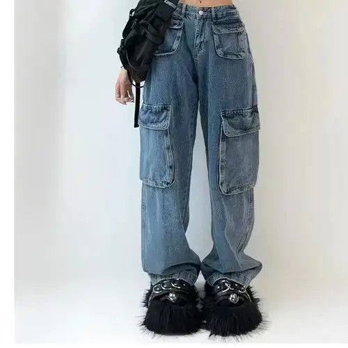 Other Multiple Pockets Design Jeans Woman Size 30" / US 8 / IT 44 - 1 Thumbnail