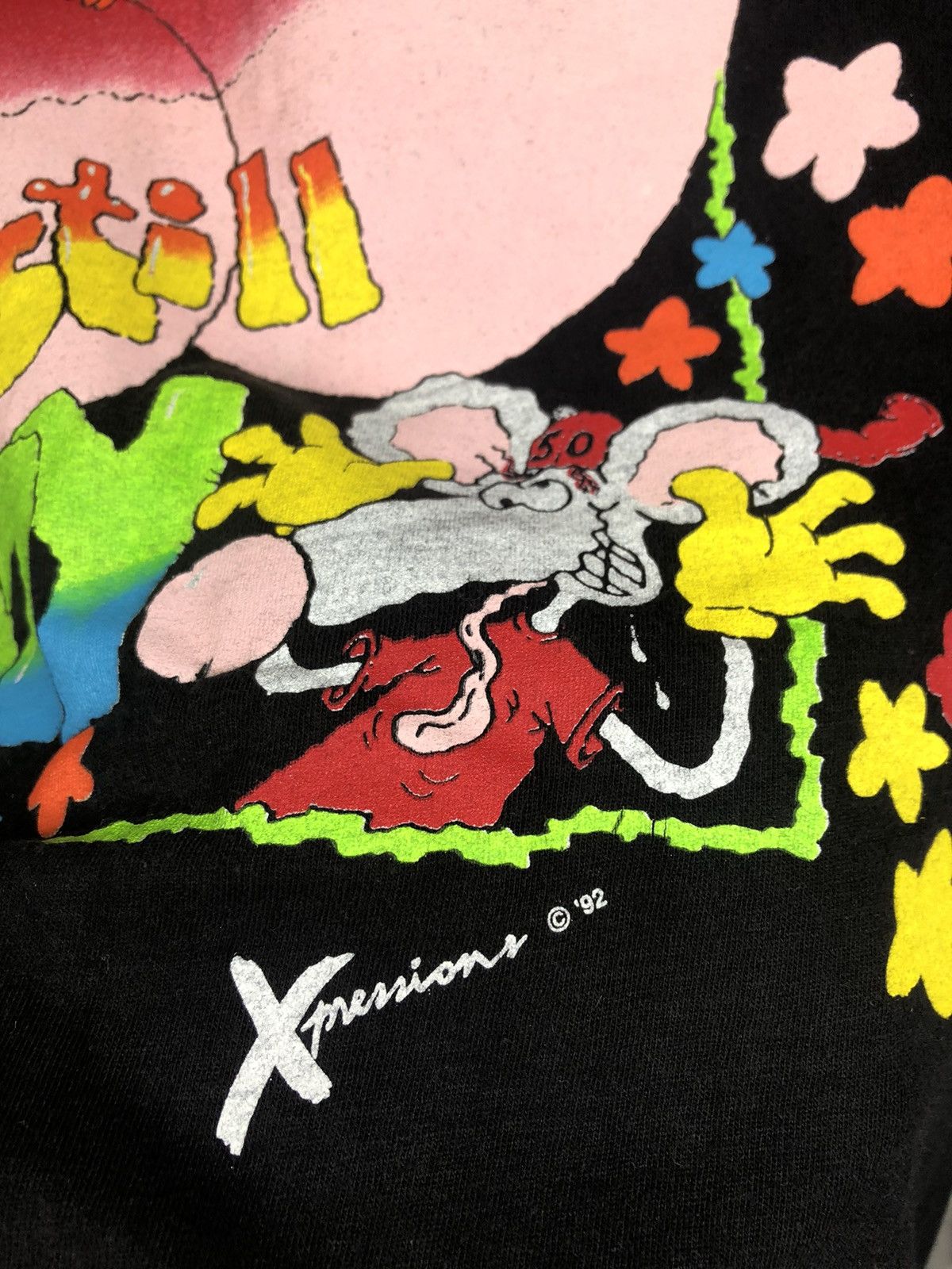 Vintage Vintage T-shirts humor crazy still 90’s big logo Size US XL / EU 56 / 4 - 4 Thumbnail