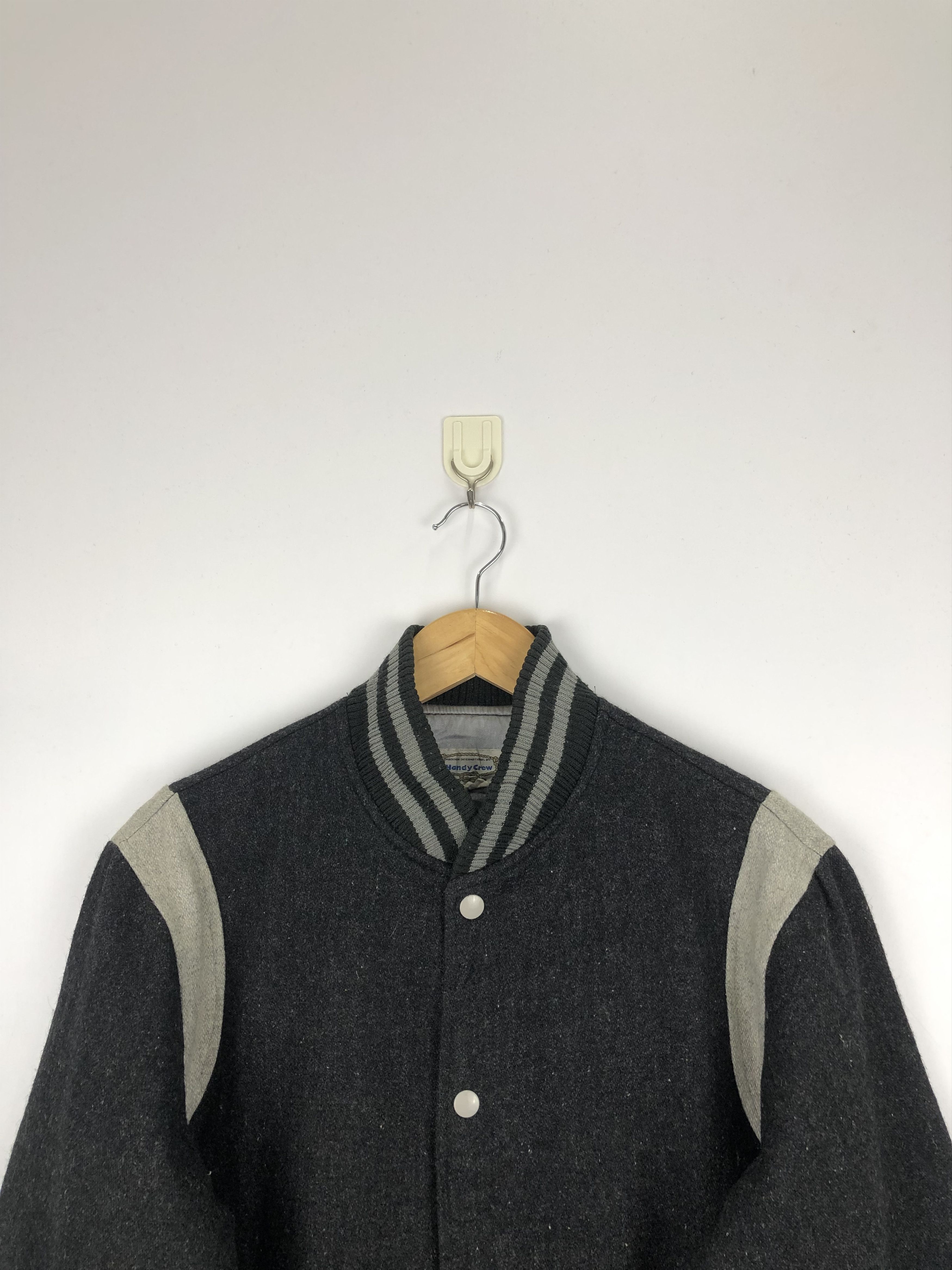 Japanese Brand Vintage 90s Japanese Brand Wool Varsity Jacket V0429 Size US L / EU 52-54 / 3 - 2 Thumbnail