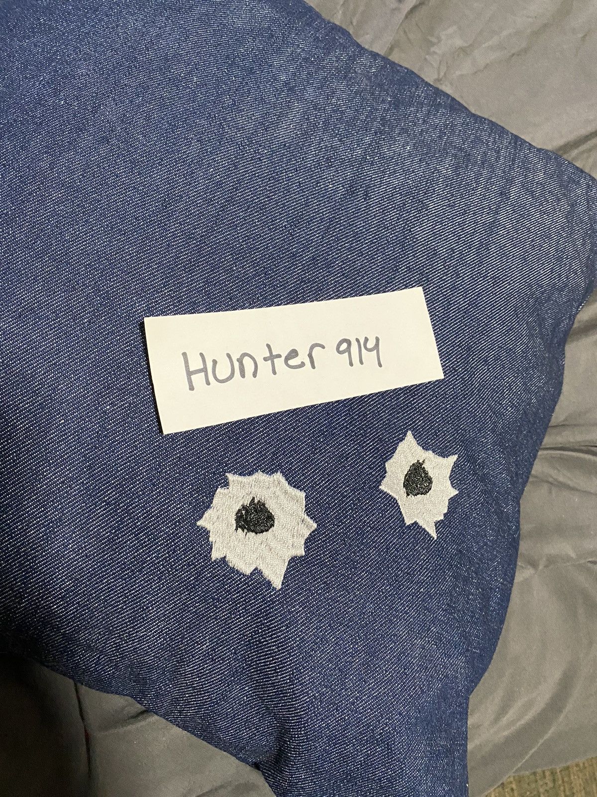 Other Vintage Bullet Hole Pillow Size ONE SIZE - 5 Thumbnail