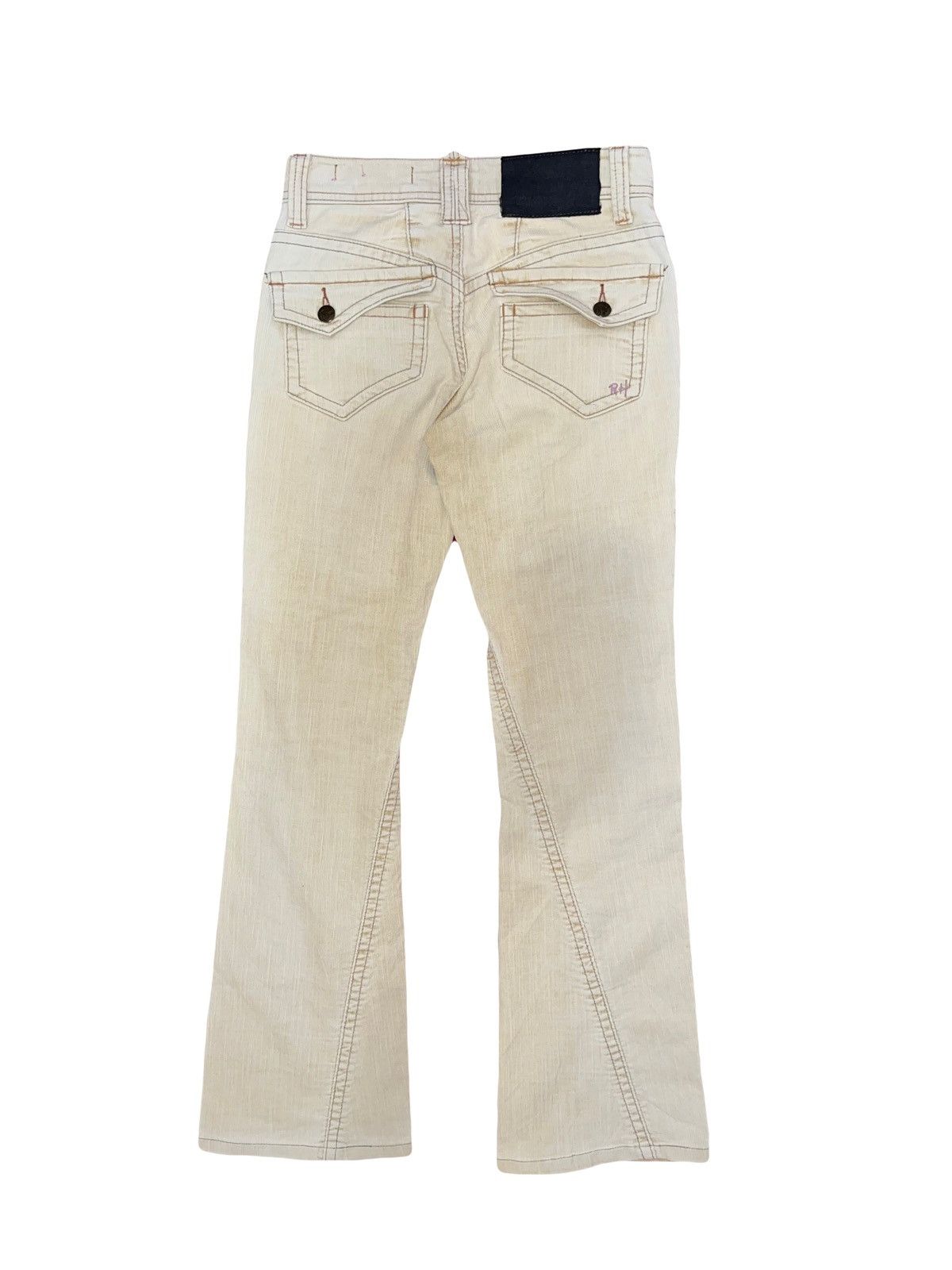 Dolce & Gabbana Vintage Y2k velvet flare pant ⭐️💗 Size 25" / US 0 / IT 36 - 3 Thumbnail