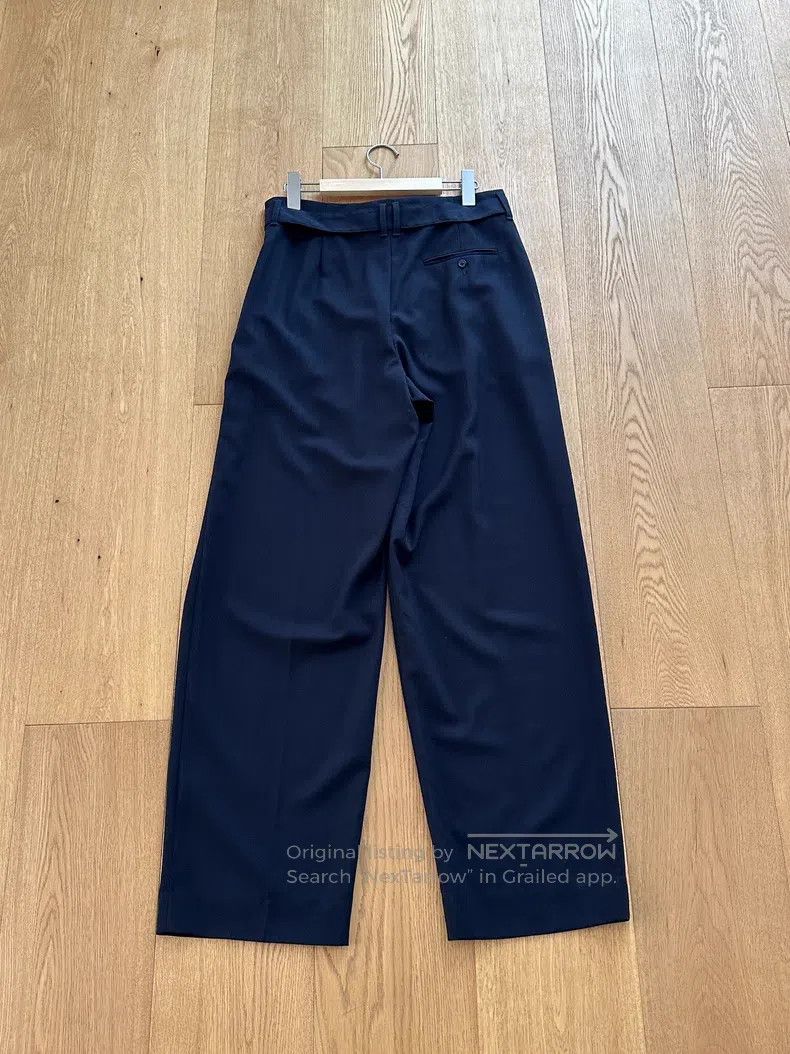 The Row The Row size 2 Navy blue wool trousers Size 24" / US 00 / IT 34 - 2 Thumbnail