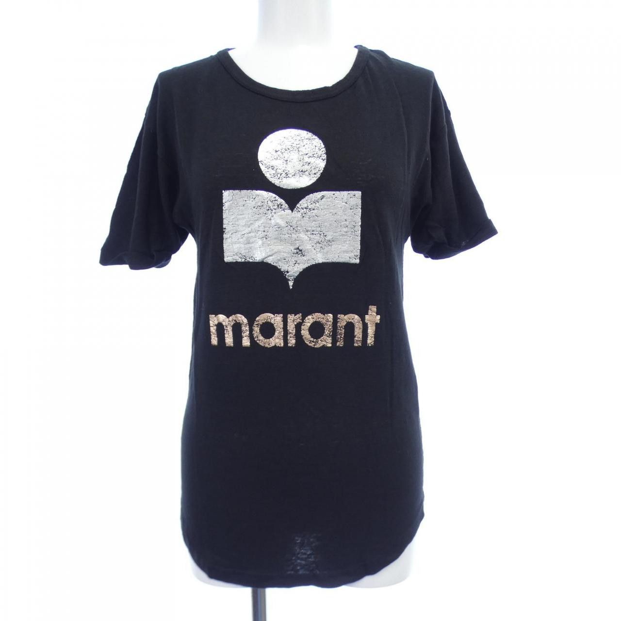 Other Isabel Marant Cotton T Shirt Textile T-Shirts Ts0299 Duty Free For Usa in Black, Women's