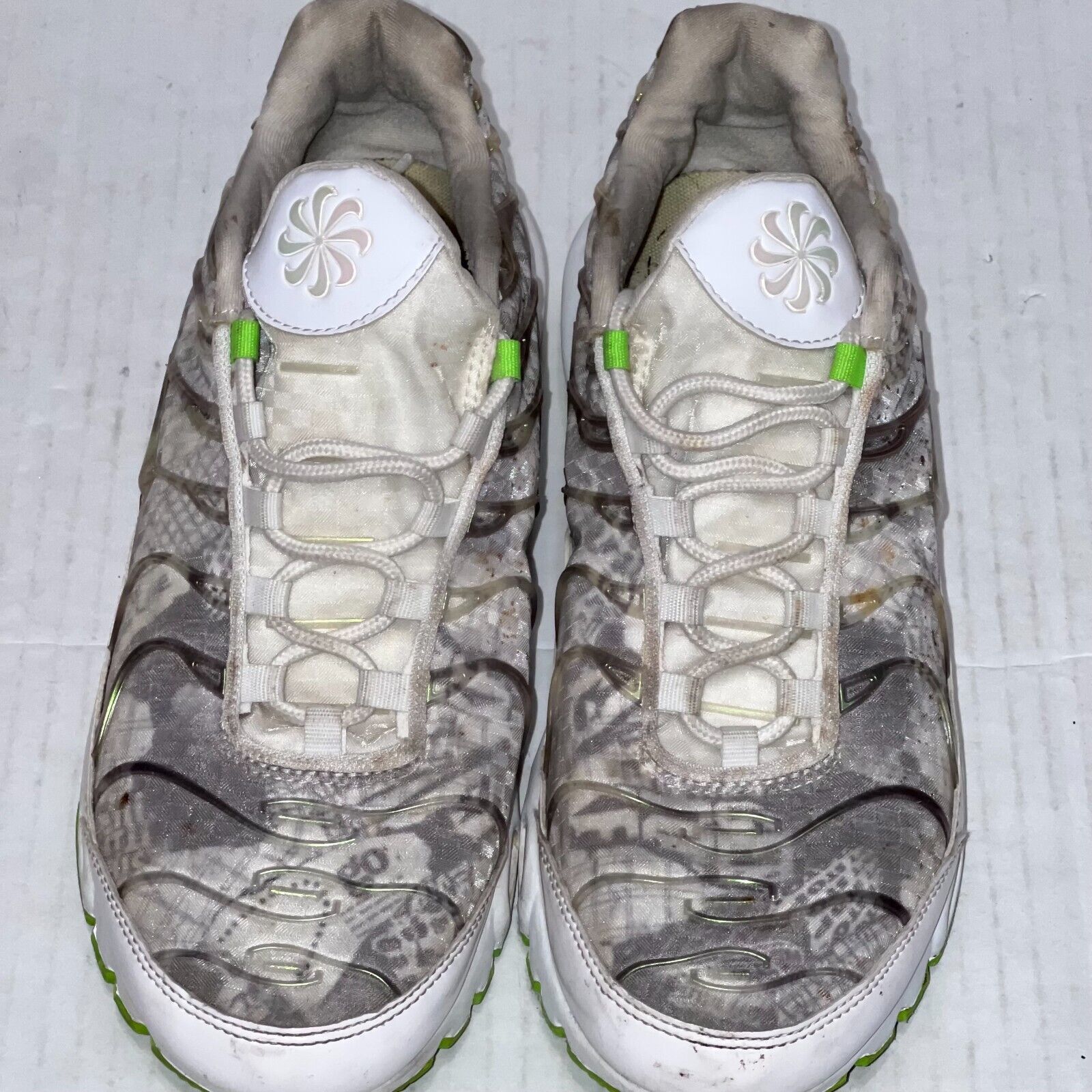 Nike Nike Women's Size 8 Air Max Plus LX White Retro BQ4803-100 Size US 8 / IT 38 - 5 Thumbnail