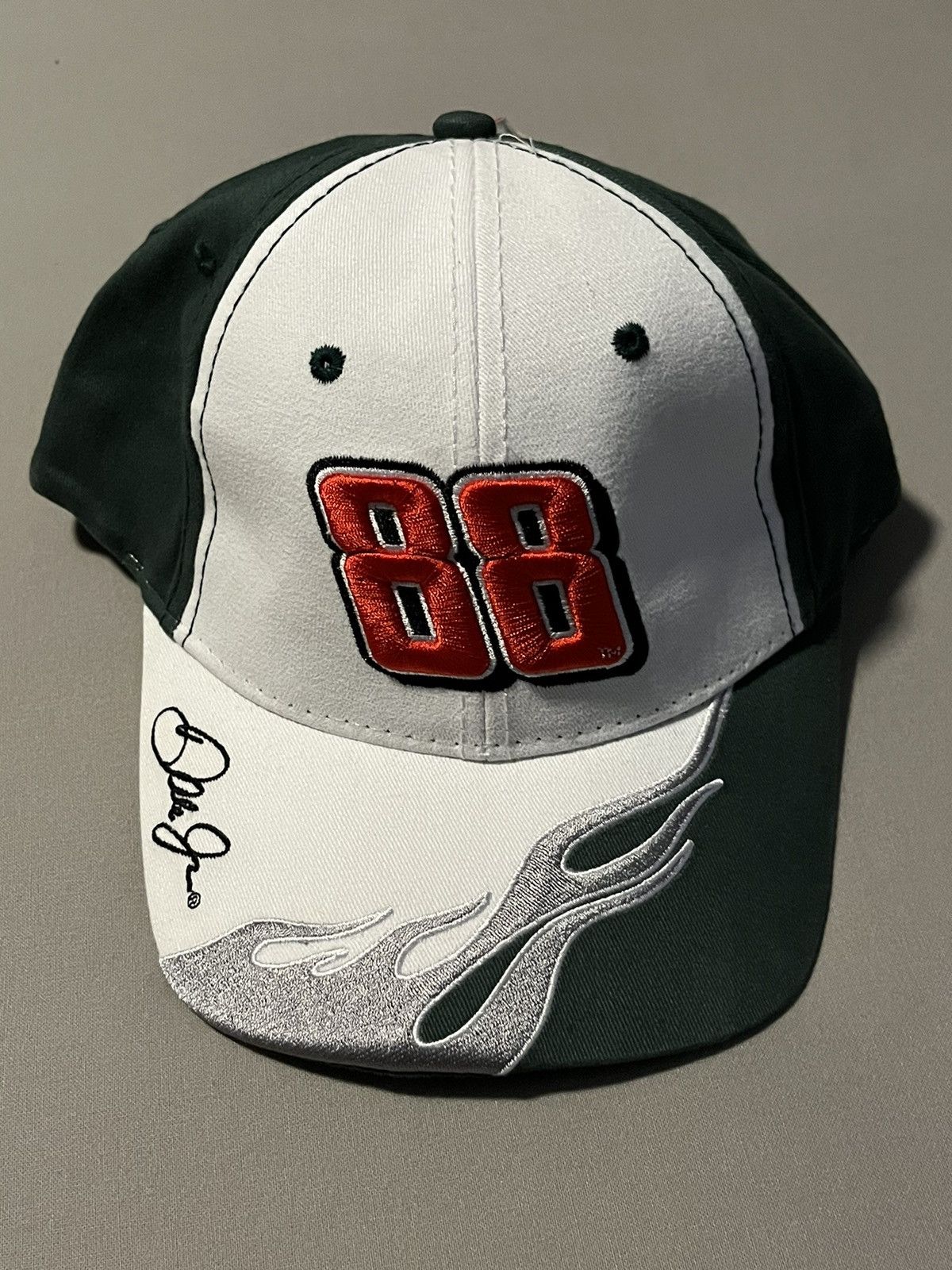 Winners Circle Vintage Dale Earnhardt Jr. 88 Flame Visor Strapback Hat Cap Size ONE SIZE - 1 Thumbnail