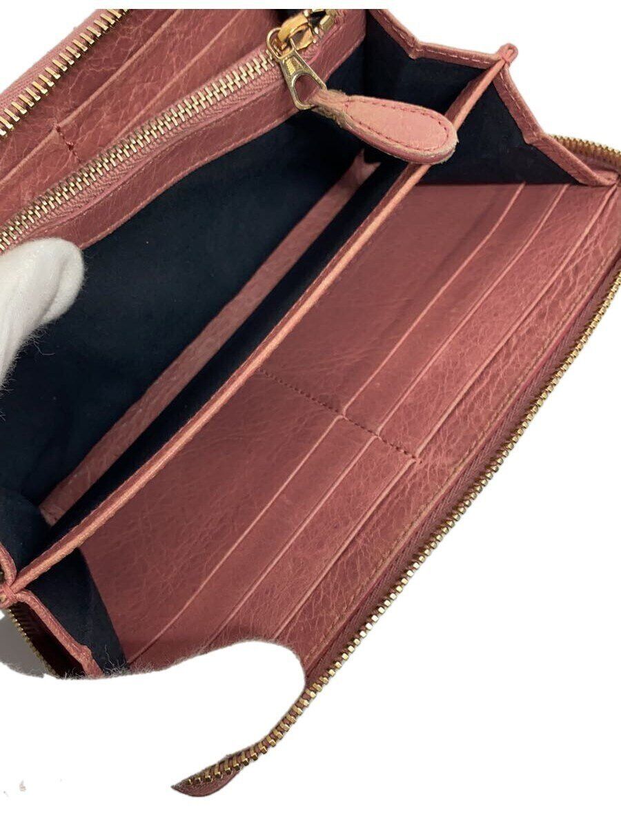 Balenciaga Balenciaga Sheepskin Long Wallet Pink Size ONE SIZE - 6 Thumbnail