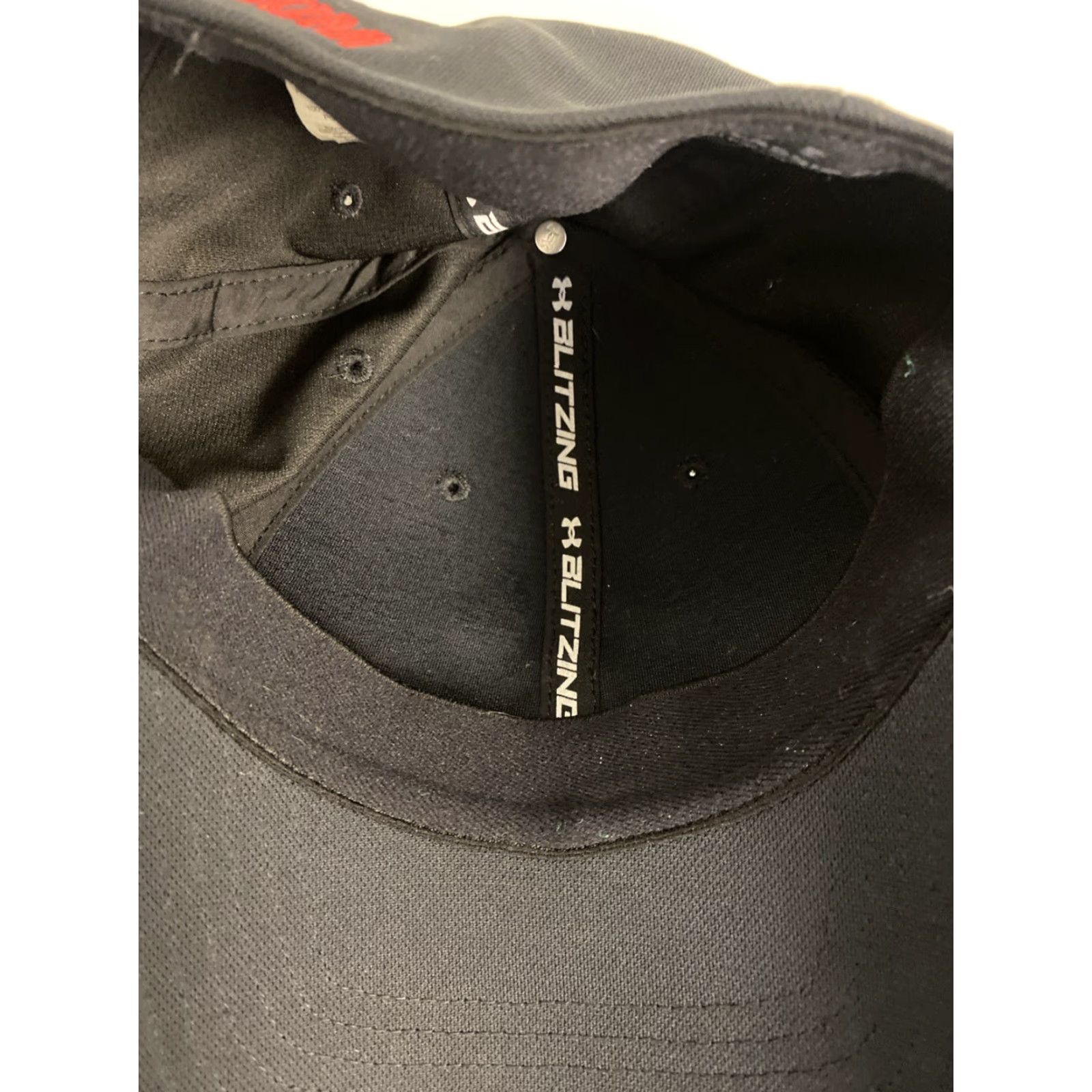 Under Armour Under Armour Freedom UA Classic Fit hat cap mens S/M flex fitted black /672 Size ONE SIZE - 5 Thumbnail