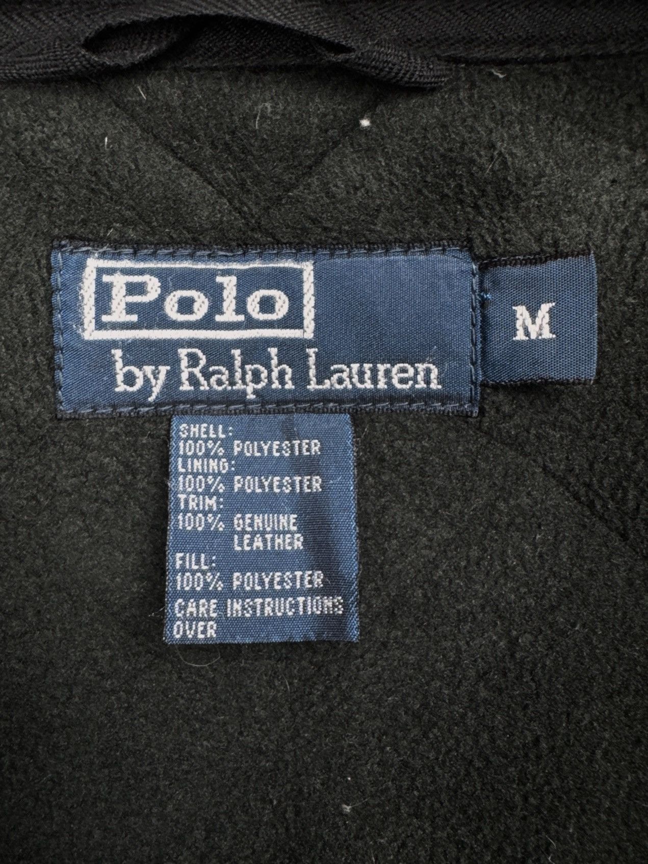 Polo Ralph Lauren Polo Ralph Lauren Jacket Quilted Trim Leather fleece lined Size US M / EU 48-50 / 2 - 11 Thumbnail