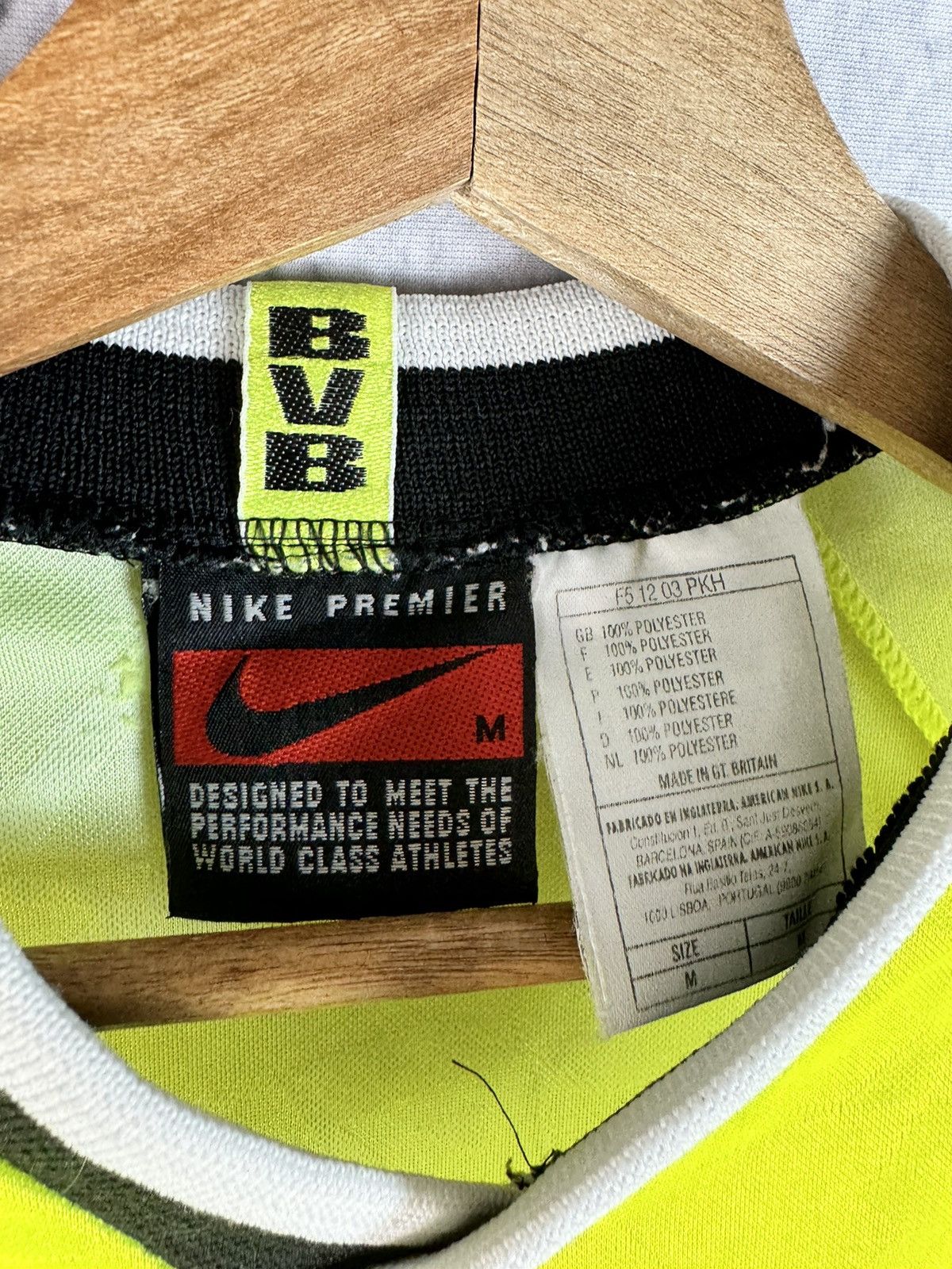 Nike Nike BVB Borussia Dortmund 1996 Longsleeve Soccer Jersey Size US XS / EU 42 / 0 - 3 Thumbnail