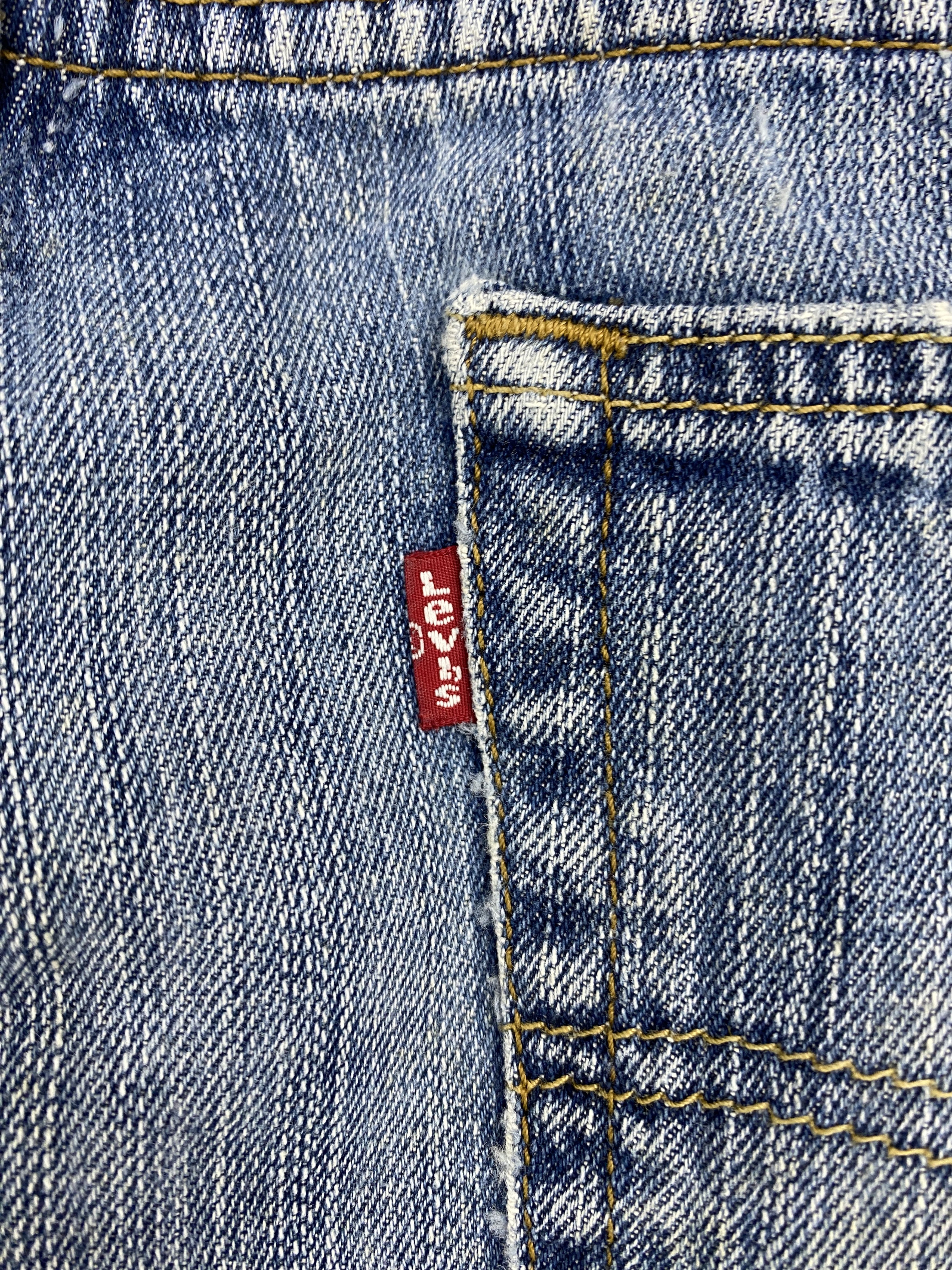 Levi's × Vintage Faded Blue Vintage Levis 569 Jeans Size US 28 / EU 44 - 6 Thumbnail