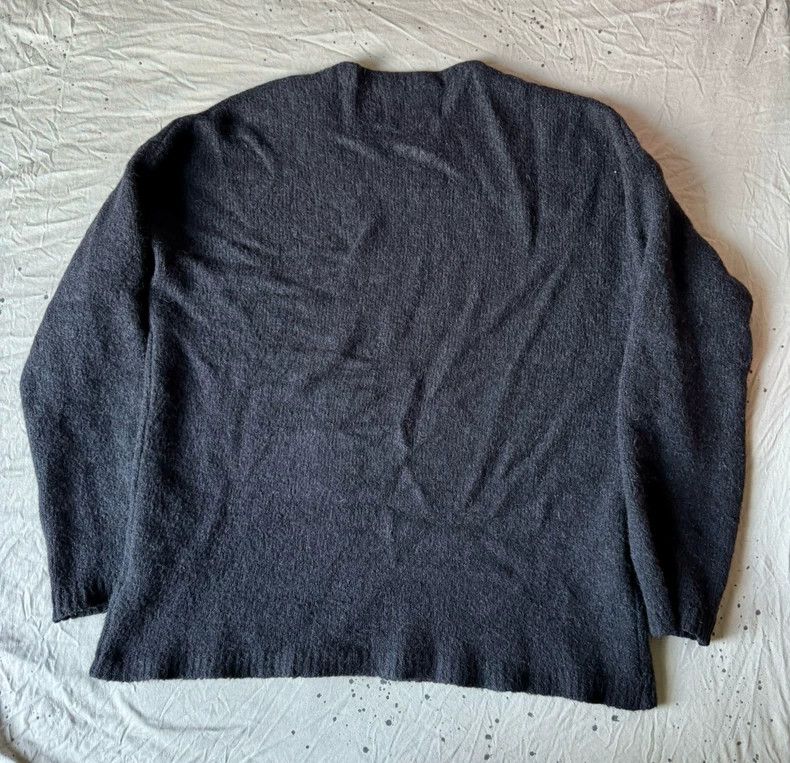 Our Legacy our legacy Alpaca wool football skull wool sweater 2503-Nex Size US M / EU 48-50 / 2 - 2 Thumbnail