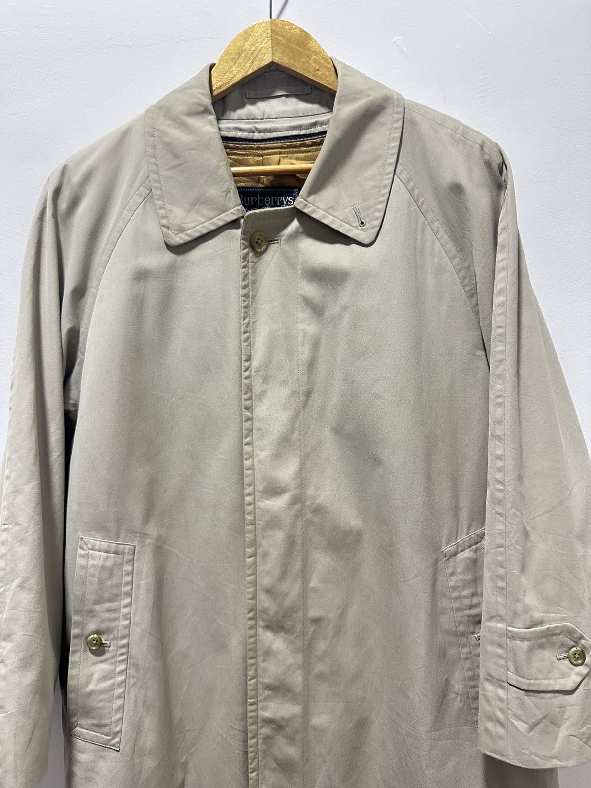 Burberry Vintage Burberry Nova Check Long Jacket Design Size US L / EU 52-54 / 3 - 4 Thumbnail