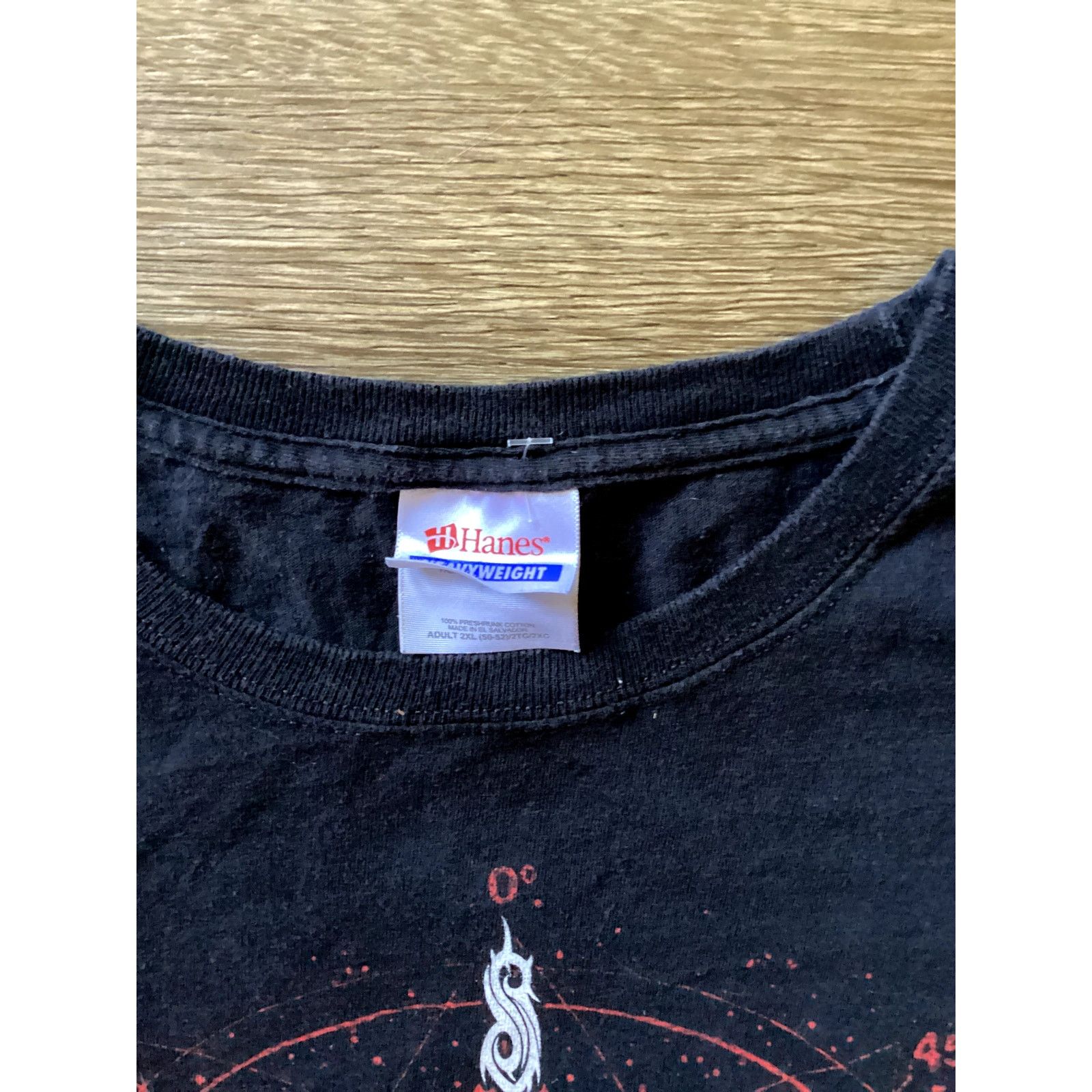 Hanes Vintage Y2K Slipknot TEE Size US XXL / EU 58 / 5 - 2 Thumbnail