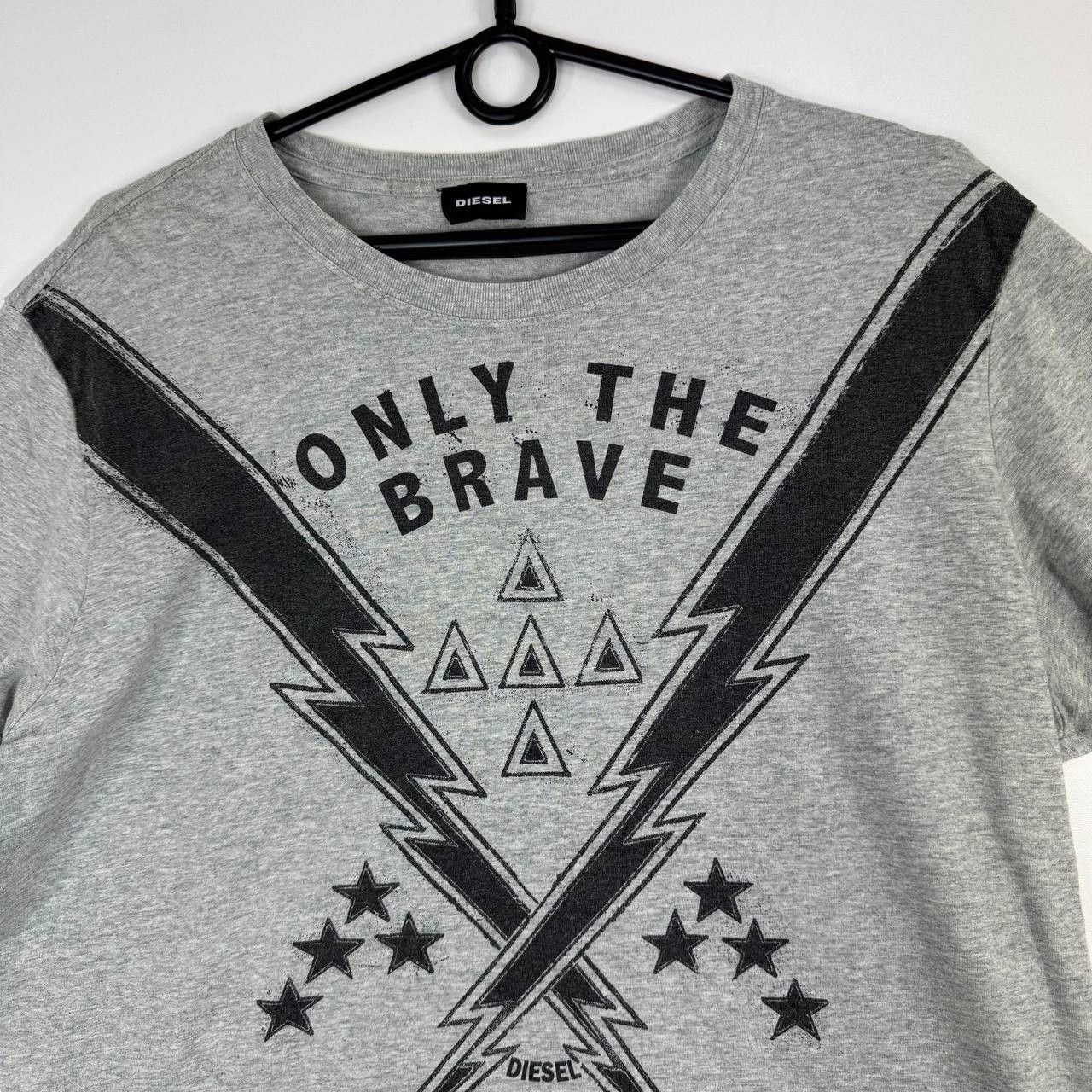 Diesel Diesel Only The Brave Graphic T-Shirt Grey Mens Size L Size US L / EU 52-54 / 3 - 2 Thumbnail