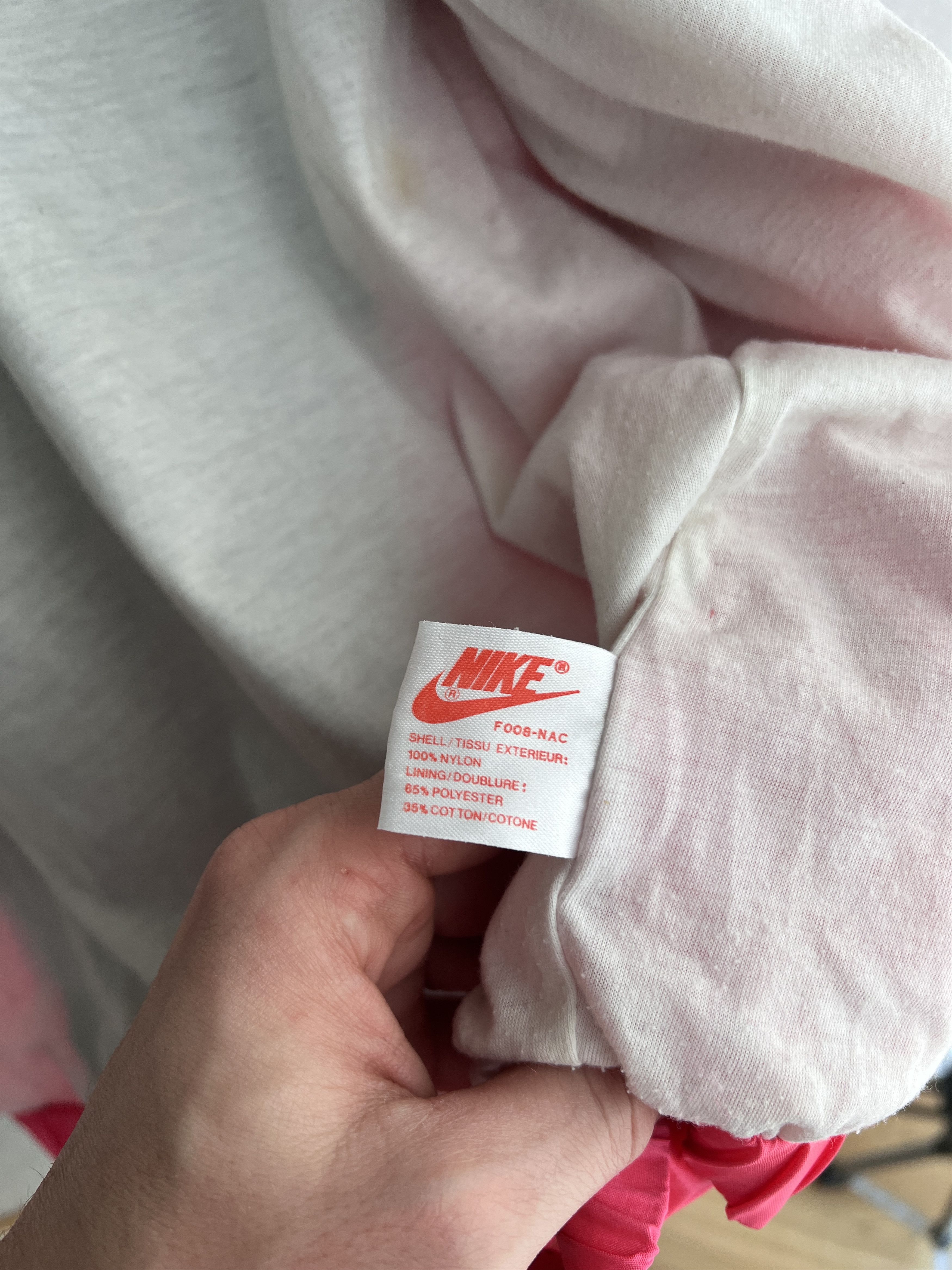 Nike Rare! Nike International 1980s nylon track top retro jacket Size US M / EU 48-50 / 2 - 17 Thumbnail