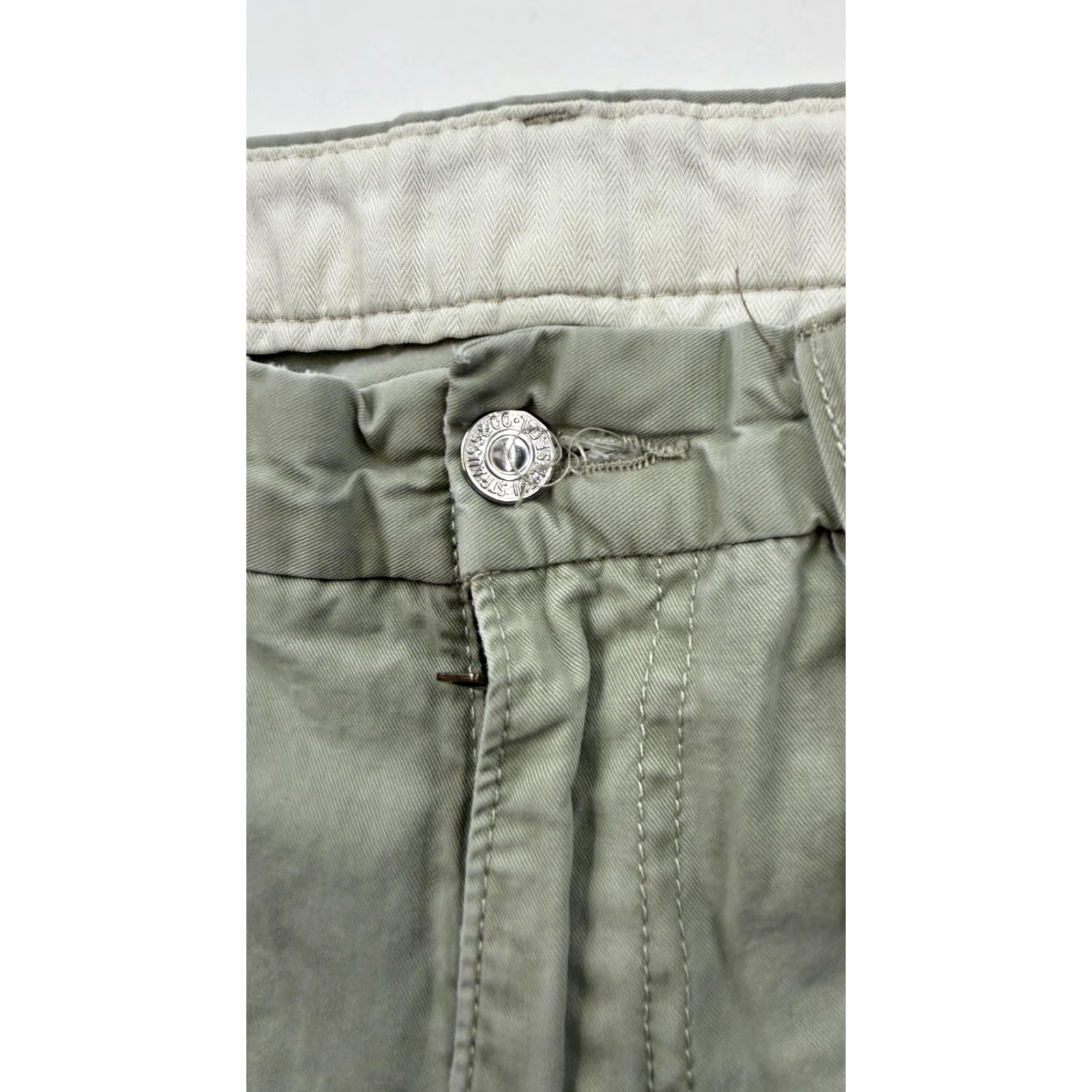 Levi's Levi's Pants Mens 34 Waist 29 Inseam Gray Casual Straight Leg Chino Style Workwear Size US 32 / EU 48 - 2 Thumbnail