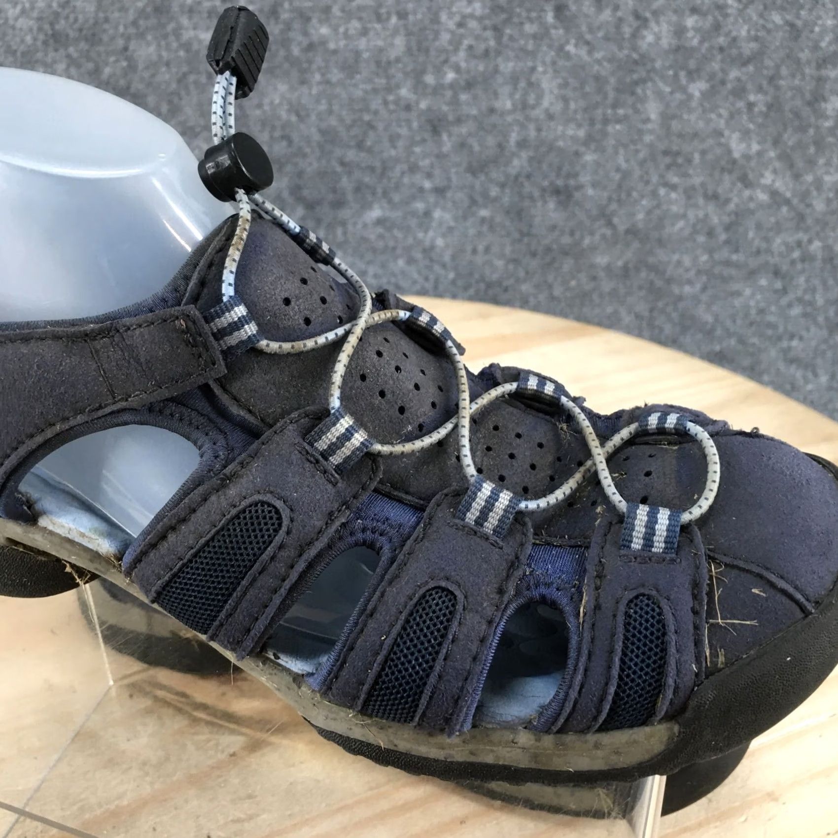 Clarks Clarks Sandals Womens 6.5 M Tuvia Maddee Fisherman Hiking Flats Blue Closed Toe Shoes Size US 7 / IT 37 - 5 Thumbnail