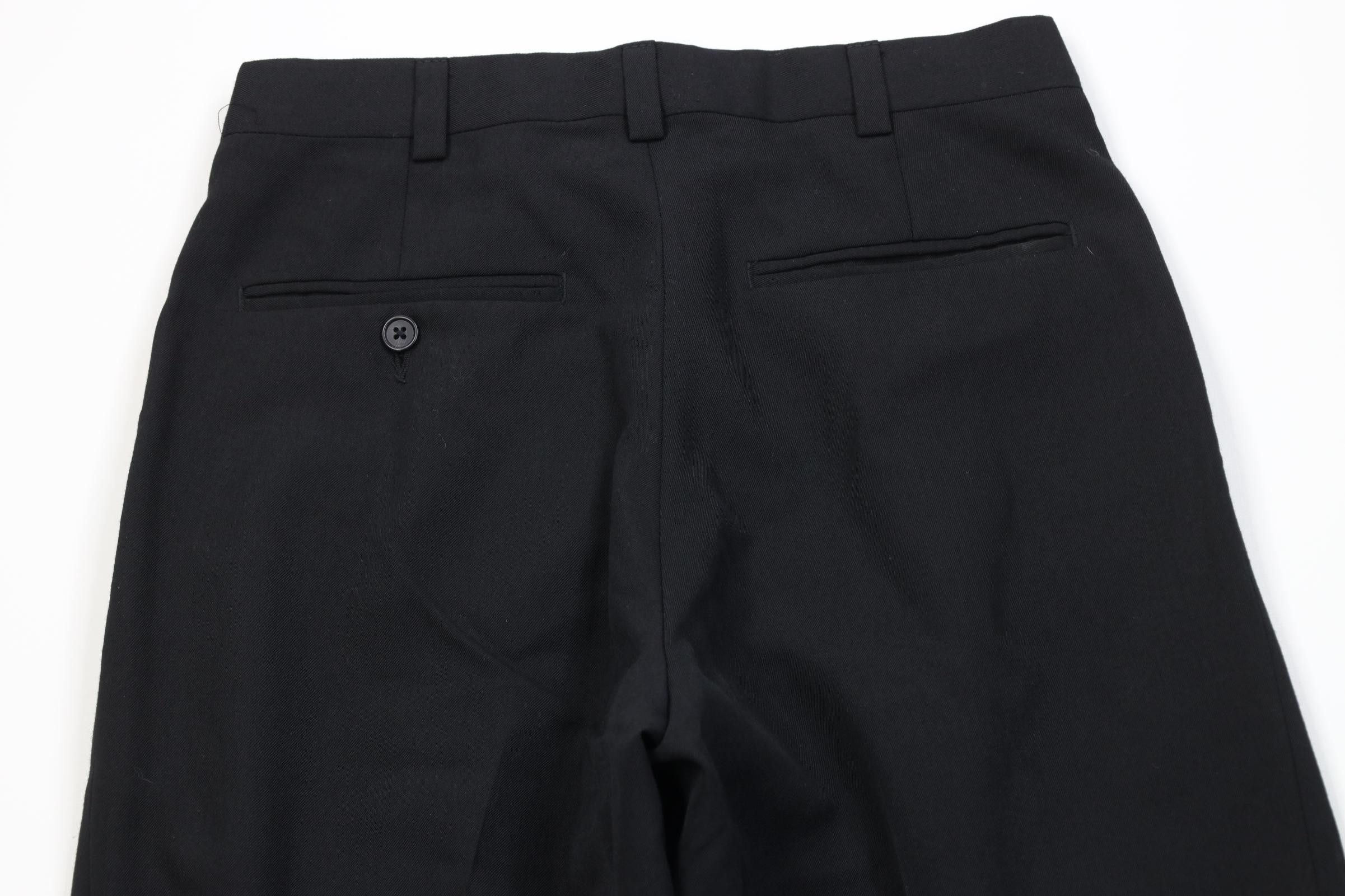 Vintage Vintage 90s Streetwear Knit High Waisted Chino Pants Black Size US 28 / EU 44 - 10 Thumbnail