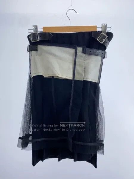 Comme des Garcons Comme Des Garcons size M Vintage black bow skirt Size 23" - 2 Thumbnail