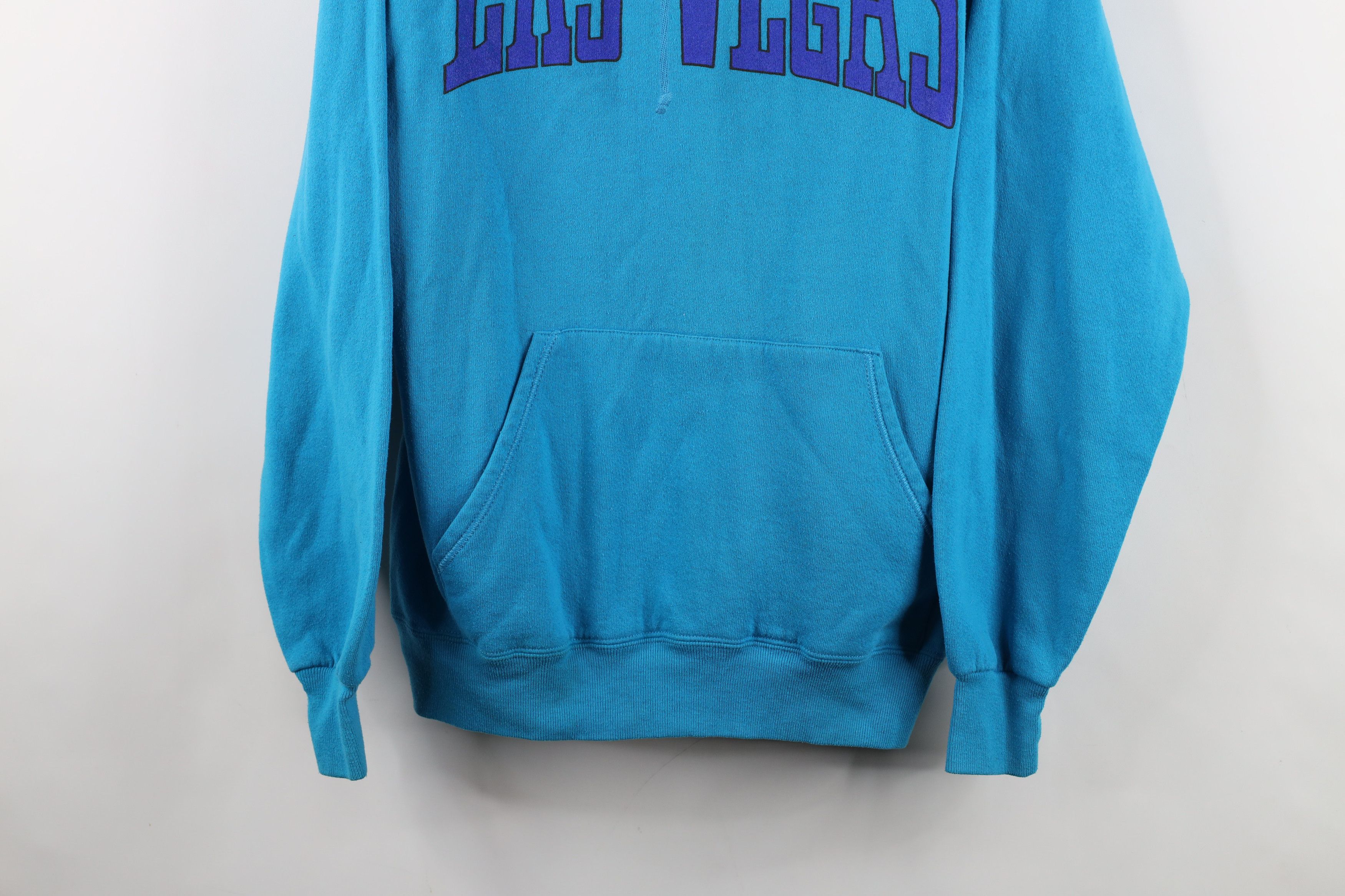 Vintage Vintage 90s Streetwear Las Vegas Hoodie Sweatshirt USA Size L / US 10 / IT 46 - 3 Thumbnail