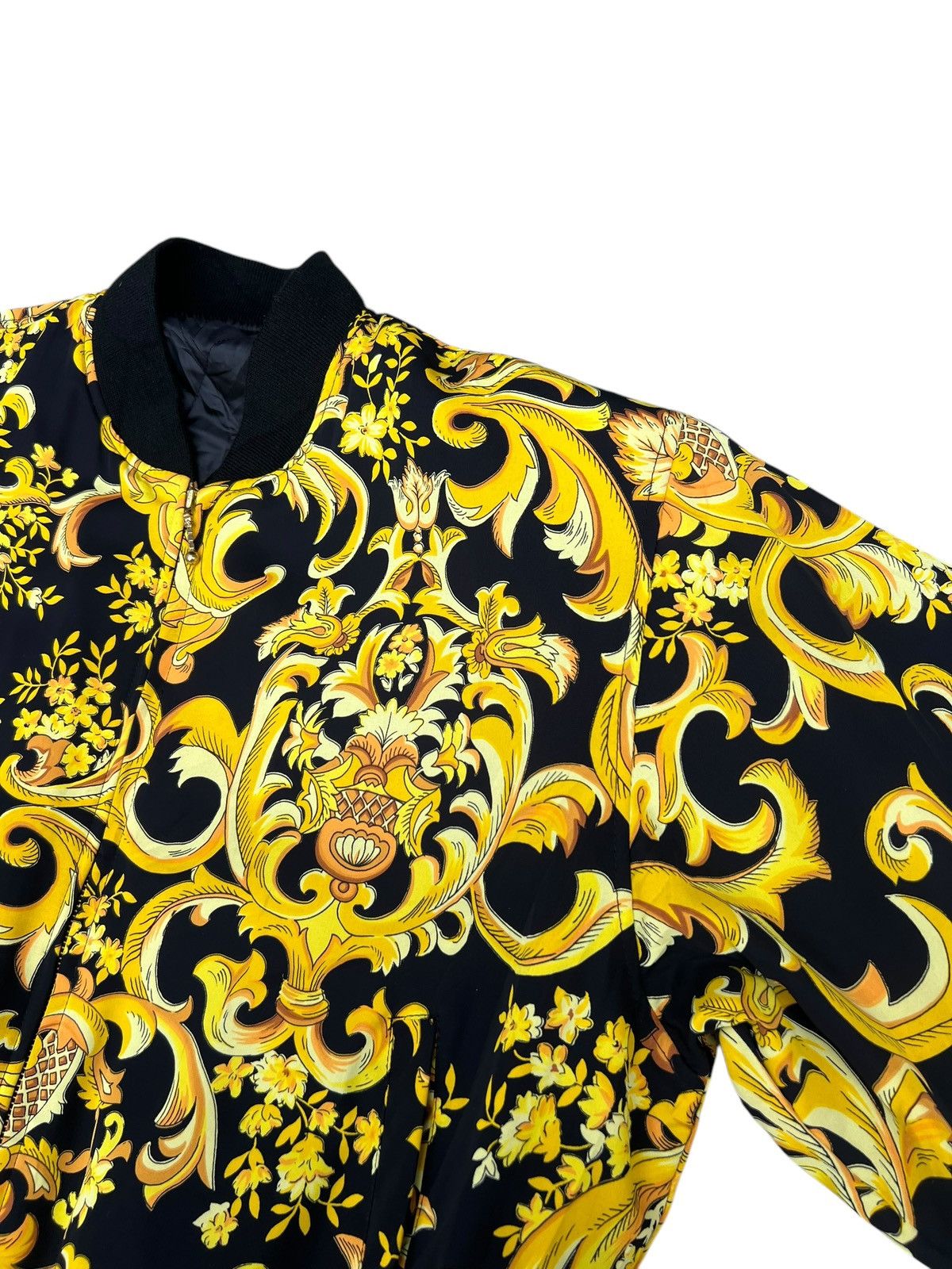Vintage Vintage 90s Japanese Made Baroque Bomber Jacket Size US L / EU 52-54 / 3 - 9 Thumbnail