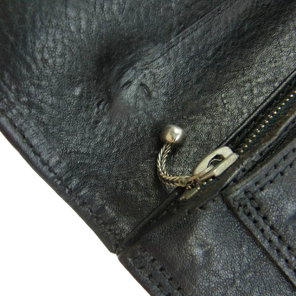 Chrome Hearts CHROME HEARTS 1 ZIP LEATHER WALLET Size ONE SIZE - 7 Thumbnail