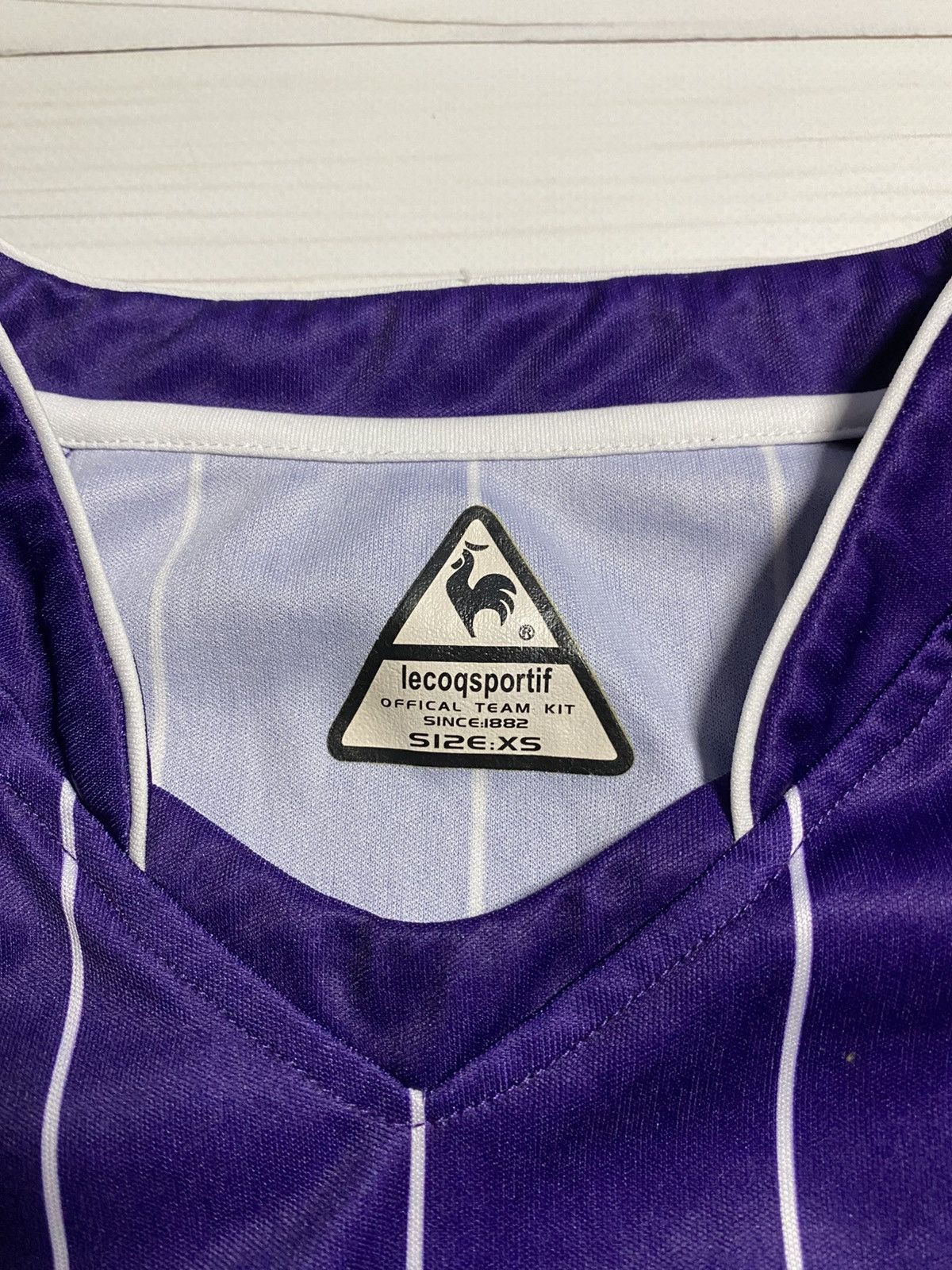 Le Coq Sportif Le Coq Sportif Manchester City 2007/08 away longsleeve Size US XS / EU 42 / 0 - 3 Thumbnail