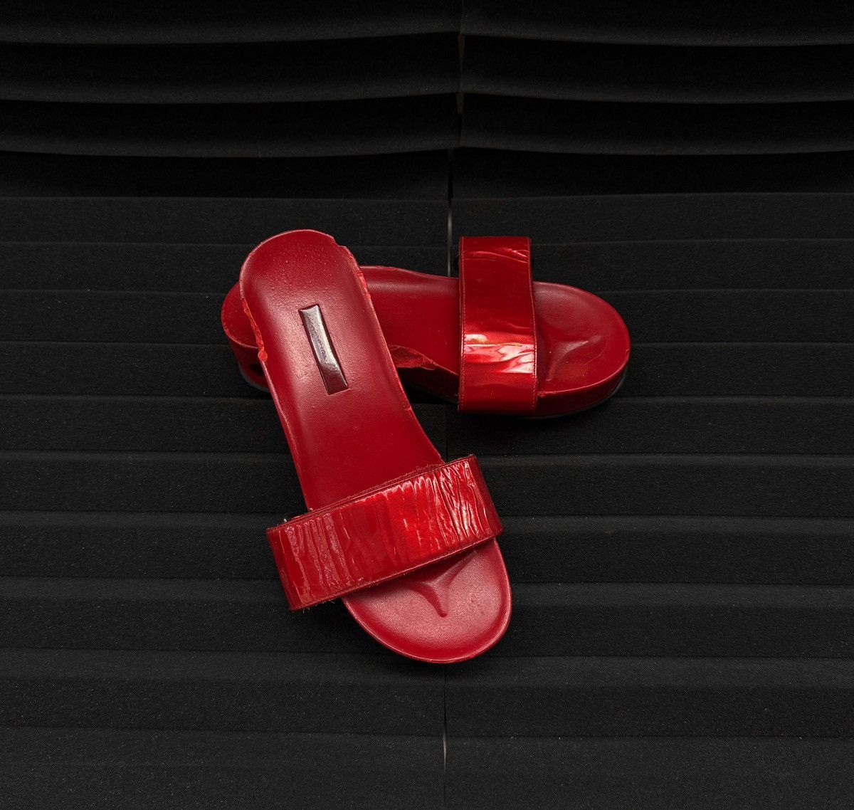 Issey Miyake AW 1995 Rare Futuristic 2-in-1 Platform Sandals Size US 7 / IT 37 - 3 Thumbnail