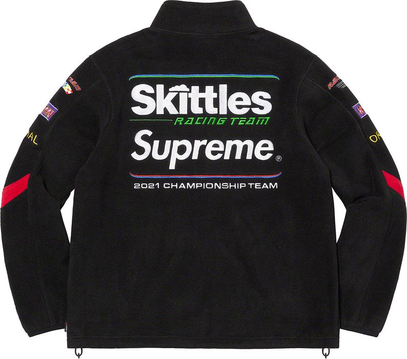 Supreme Supreme Skittles Polartec Jacket black small size w/tag