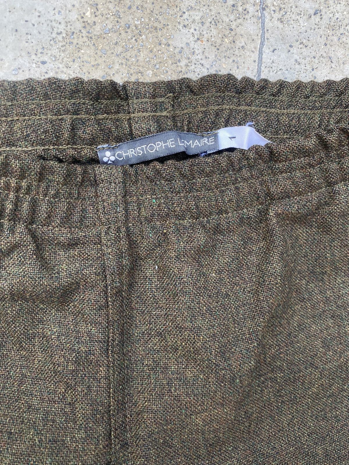 Christophe Lemaire VINTAGE CHRISTOPHE LEMAIRE BAGGY WIDE WOOL PUNK FRANCE MADE Size US 28 / EU 44 - 3 Thumbnail