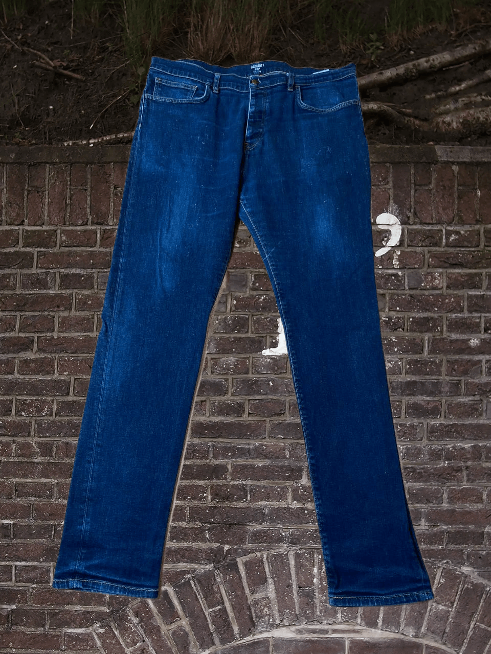 Carhartt × Vintage Vintage Washed Blue Japanese Denim Y2K Jeans Size 38" / US 16 / IT 52 - 1 Thumbnail