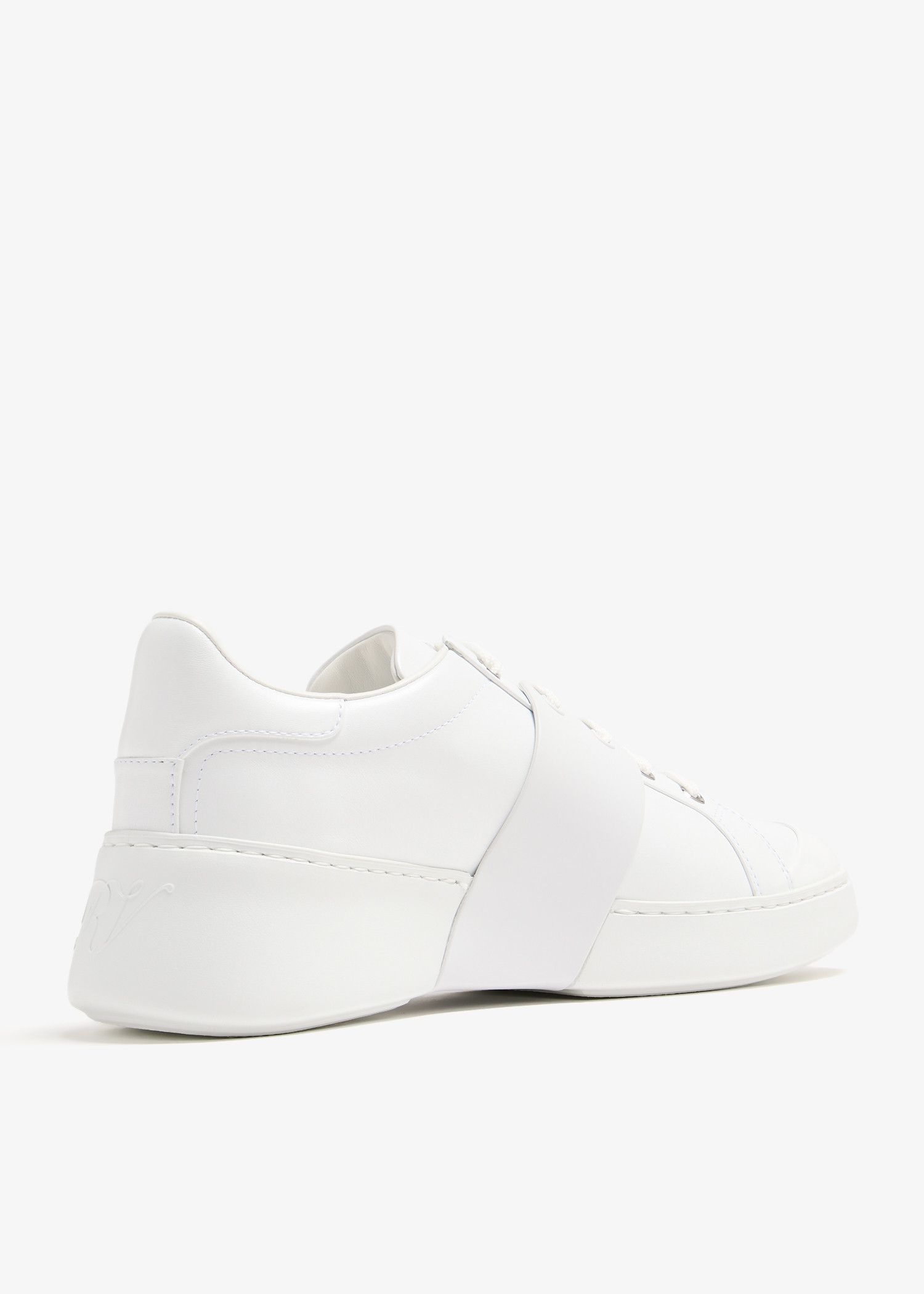 Roger Vivier o1s22i1n0325 Leather Low-Top Sneakers in White Size US 11 / IT 41 - 4 Thumbnail