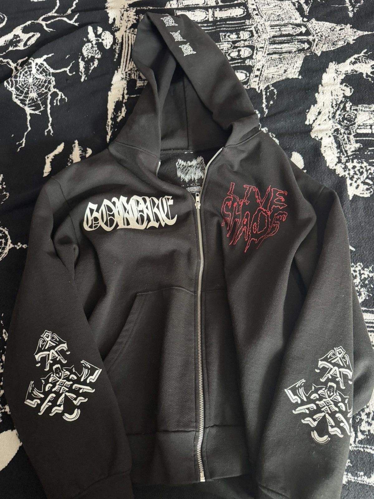 Ken Carson Ken Carson 1-800 World Tour AGC Hoodie | Grailed